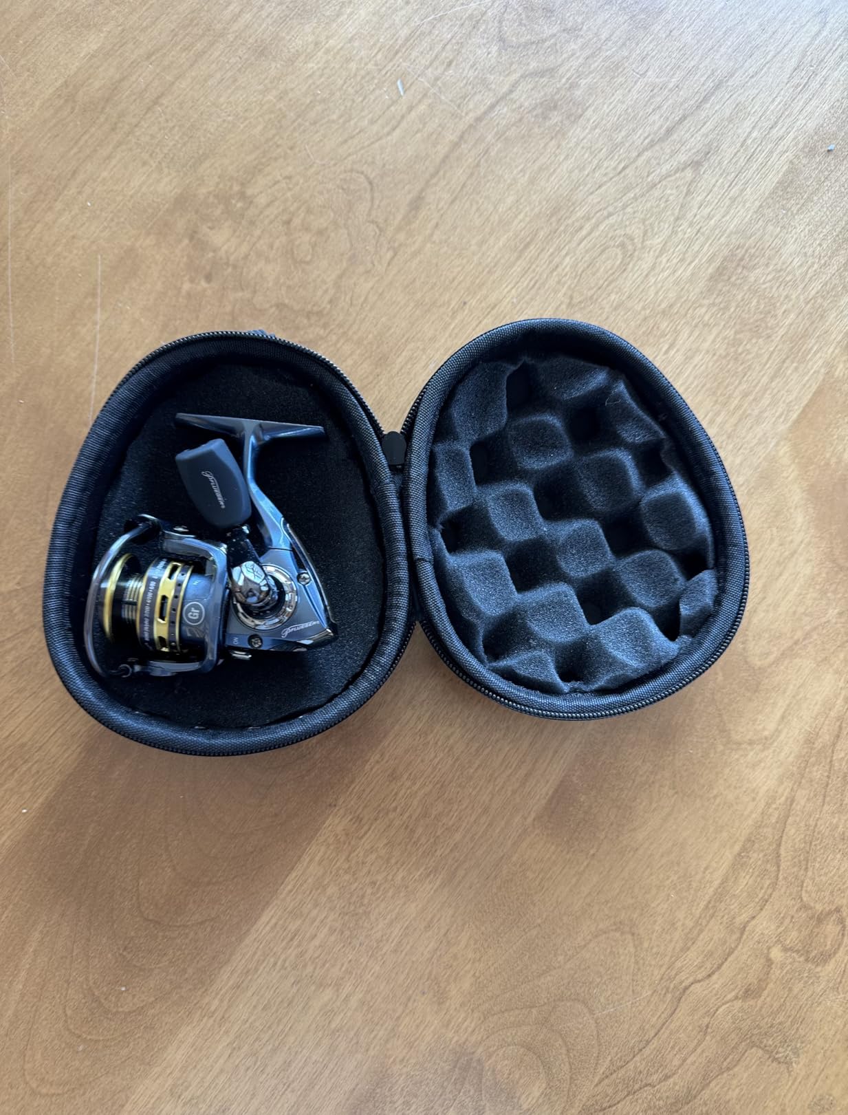 Fishing Reel Protective Case for Baitcasting Drum Spinning Raft Reels - Fishing Accessories Tackle Storage Bag Pouch with Strap customer photo 2