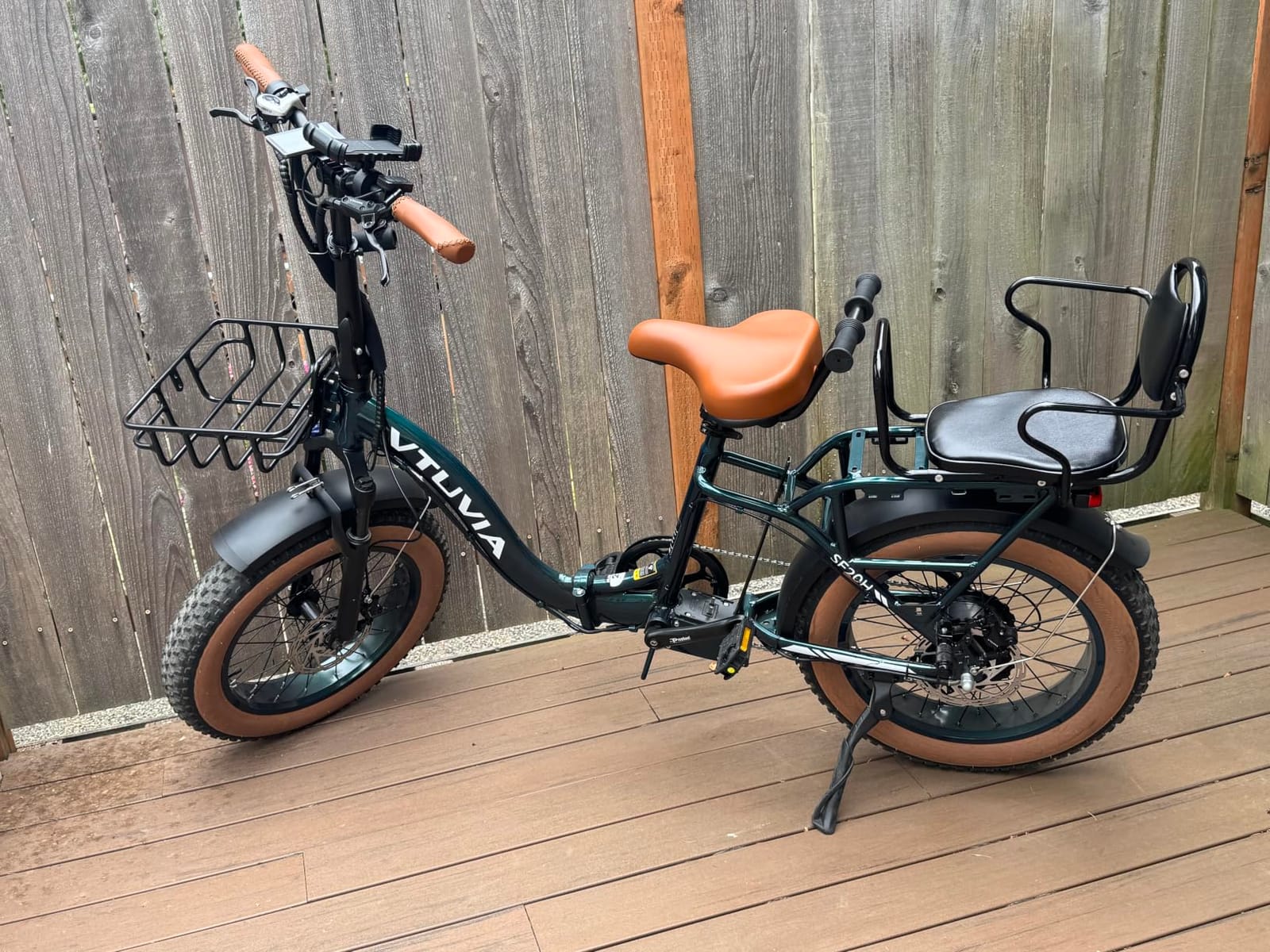 Rear Kid's Bike seat,Rear Child Bike seat,Rear Mount Bike seat with Armrests,Pedals and Harness for Most Adult Bike Ages 2 to 8 Years(Up to 110lb) customer photo 2