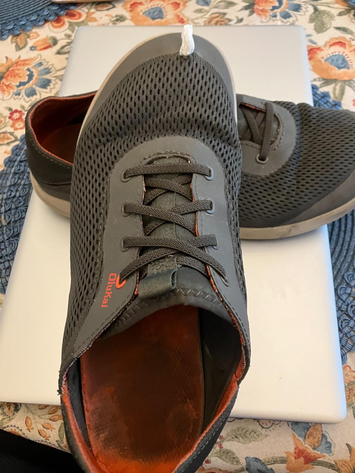 OluKai Men's Moku Pae Slip-On Boat Shoes, Cushioned Deck & Dock Shoe customer photo 1