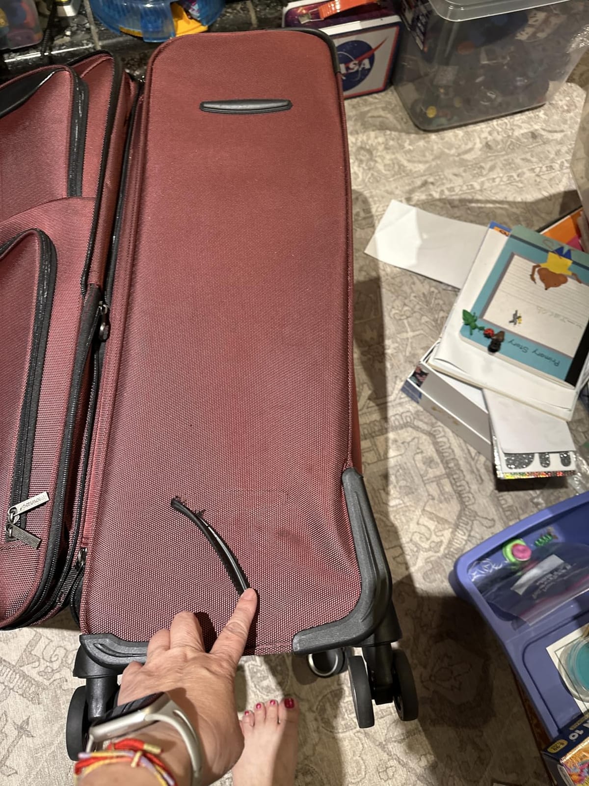 SHOWKOO Luggage Sets 3 Piece Softside Expandable Durable Suitcase Sets customer photo 2