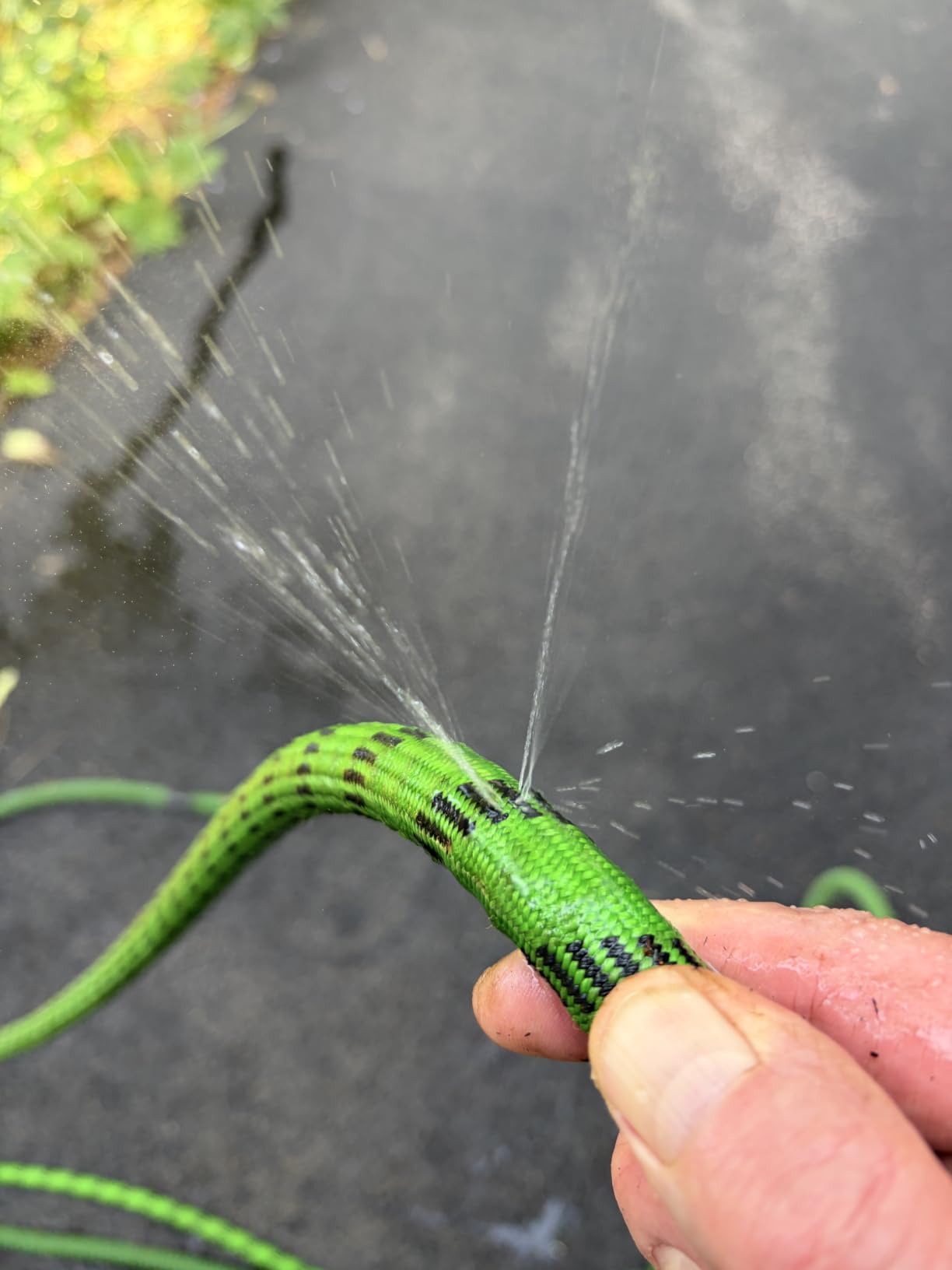 J&B XpandaHose 50ft Expandable Garden Hose, Lightweight, Brass Connectors customer photo 2