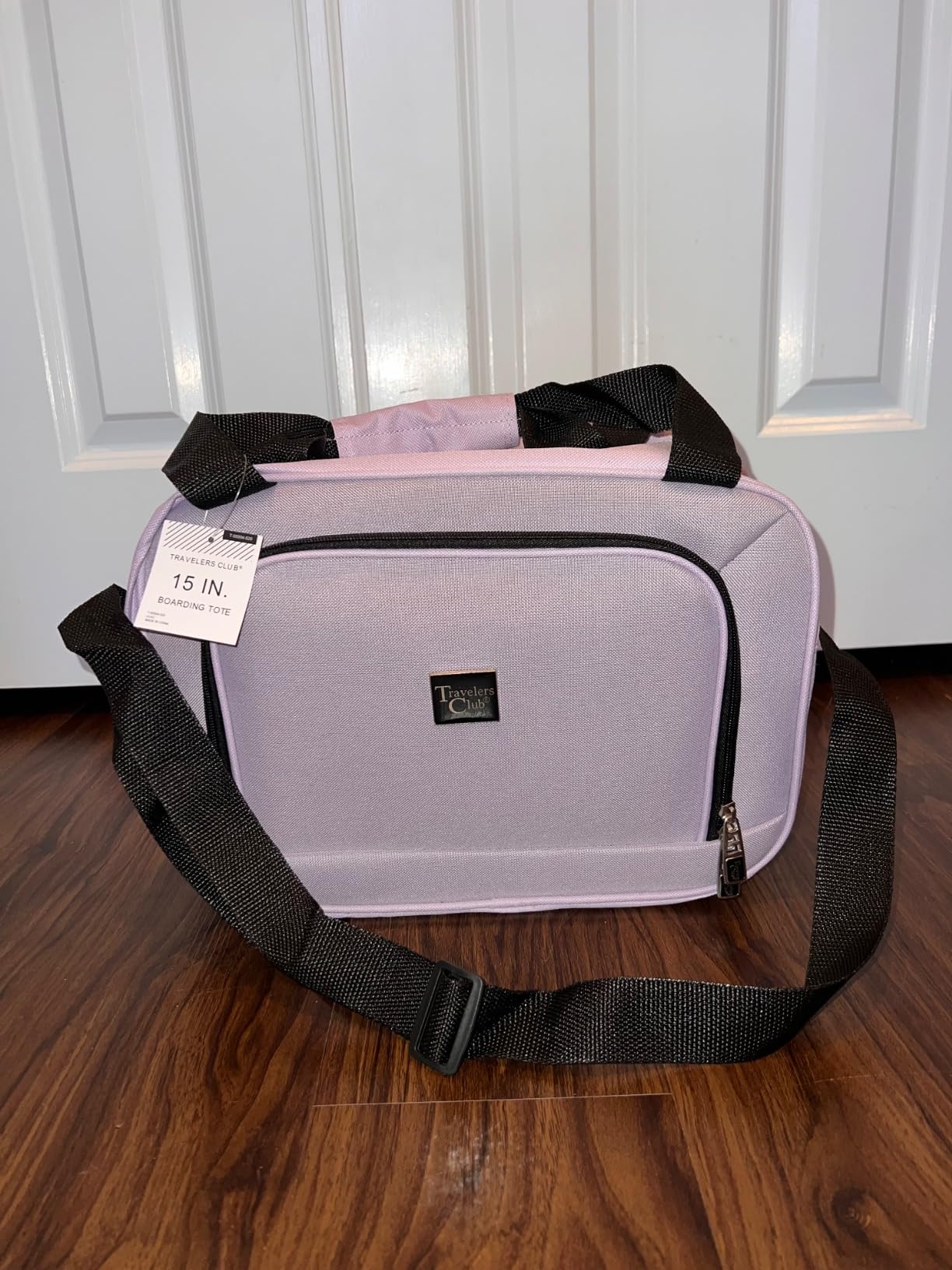 Travelers Club Midtown Hardside 4-Piece Luggage Travel Set, Lilac customer photo 1