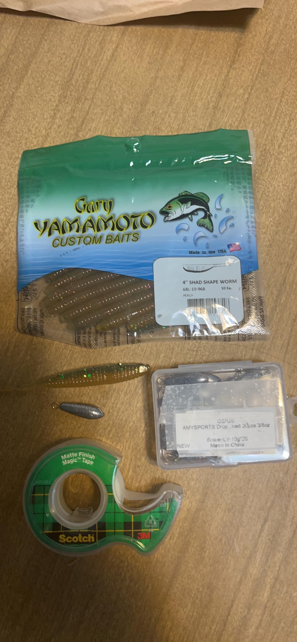 AMYSPORTS Drop Shot Fishing Weights Kit Lead Freshwater Fishing Sinkers Bass Casting Removable Fishing Weights Saltwater Streamlined customer photo 1