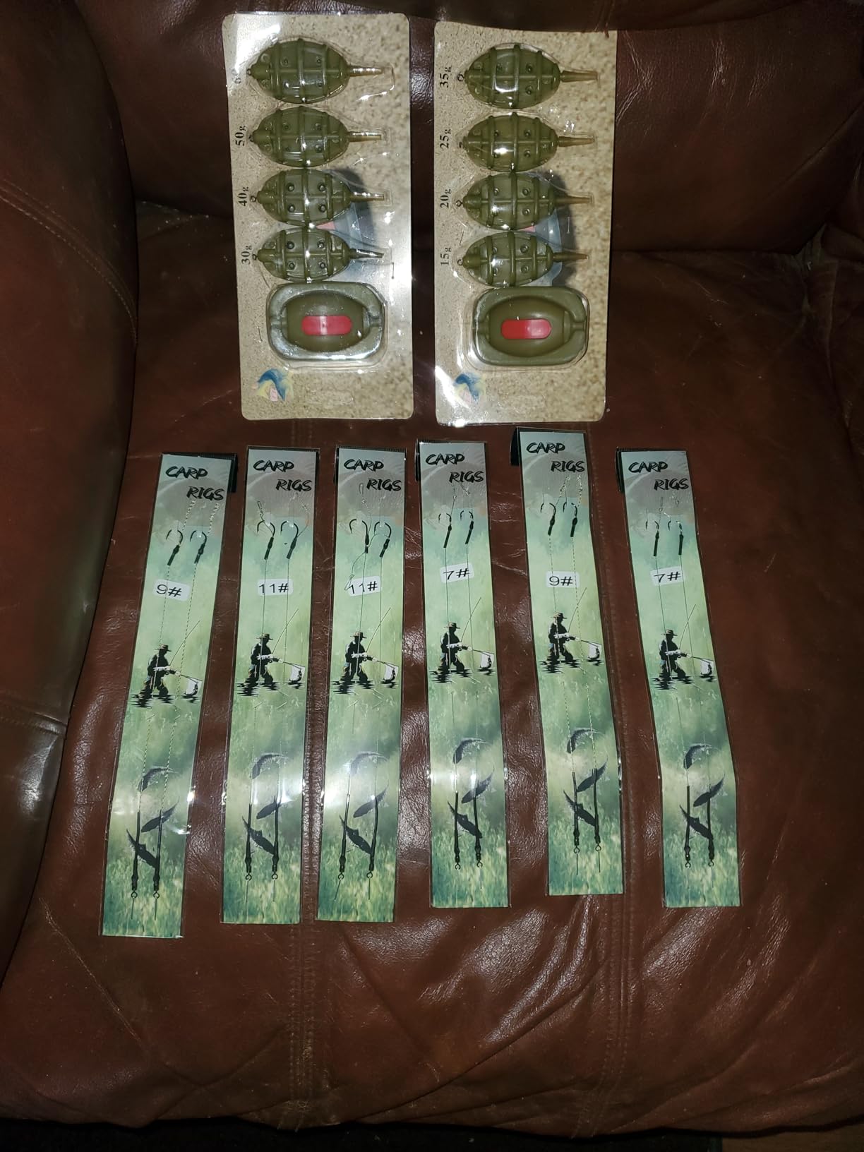 Method Feeder Carp Rigs Set: 15g 20g 25g 35g 30g 40g 50g 60g Inline Feeders Carp Fishing Rigs customer photo 2