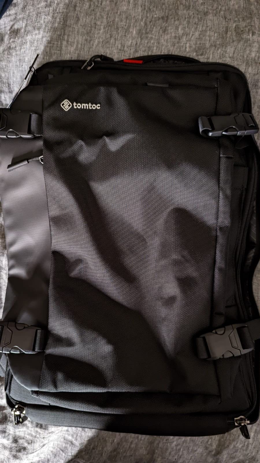 tomtoc Travel Backpack 40L, TSA Carry On Bag Flight Approved, PFAS Free customer photo 1