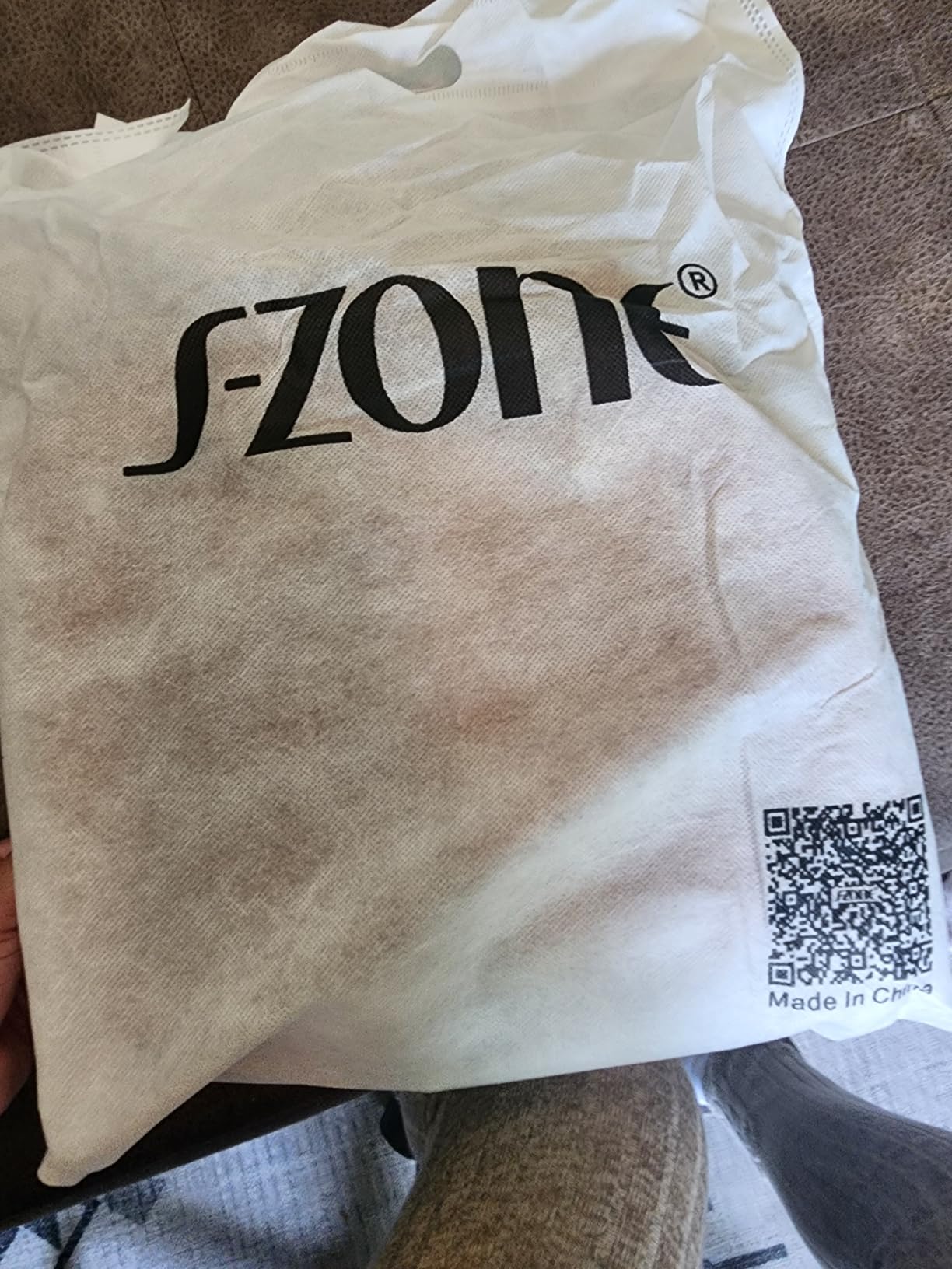 S-ZONE Genuine Leather Women Travel Duffle Weekender Overnight Weekend Carry on Shoulder Tote Bag customer photo 1