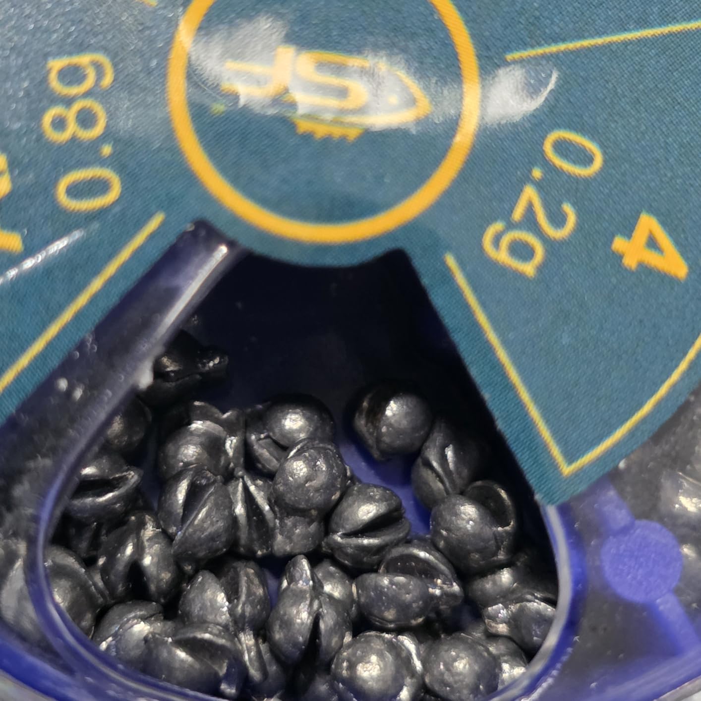 SF Micro Split Shot Combo Fly & Ice Fishing Sinkers Weights 4 Sizes | Pure Lead Tackle Removable security 1 Box Durable construction organized easy adjustment freshwater saltwater 112 Pcs customer photo 1