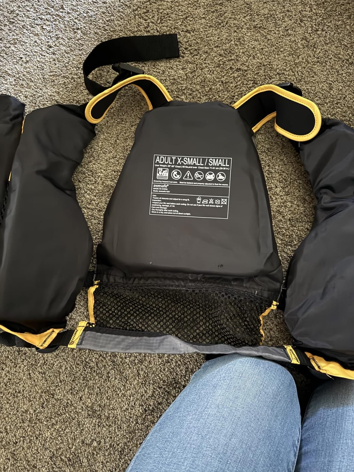 awesafe Adult Watersport Universal Vest customer photo 1