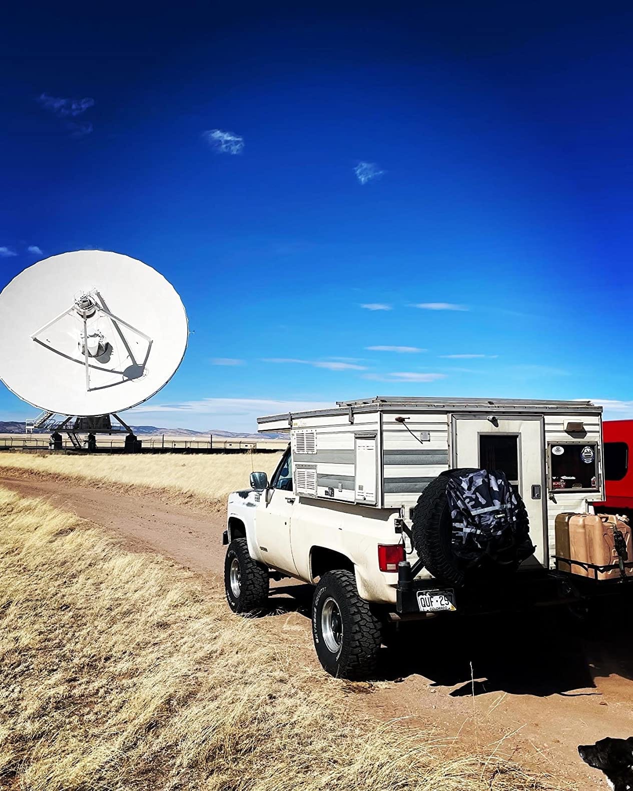 Rhino USA Spare Tire Trash Bag - Overlanding Car Storage for Camping Gear | Spare Tire Mounted Storage for Overlanding Gear, Firewood, Water Jugs & Camping Supplies. Weather Resistant. Black customer photo 1