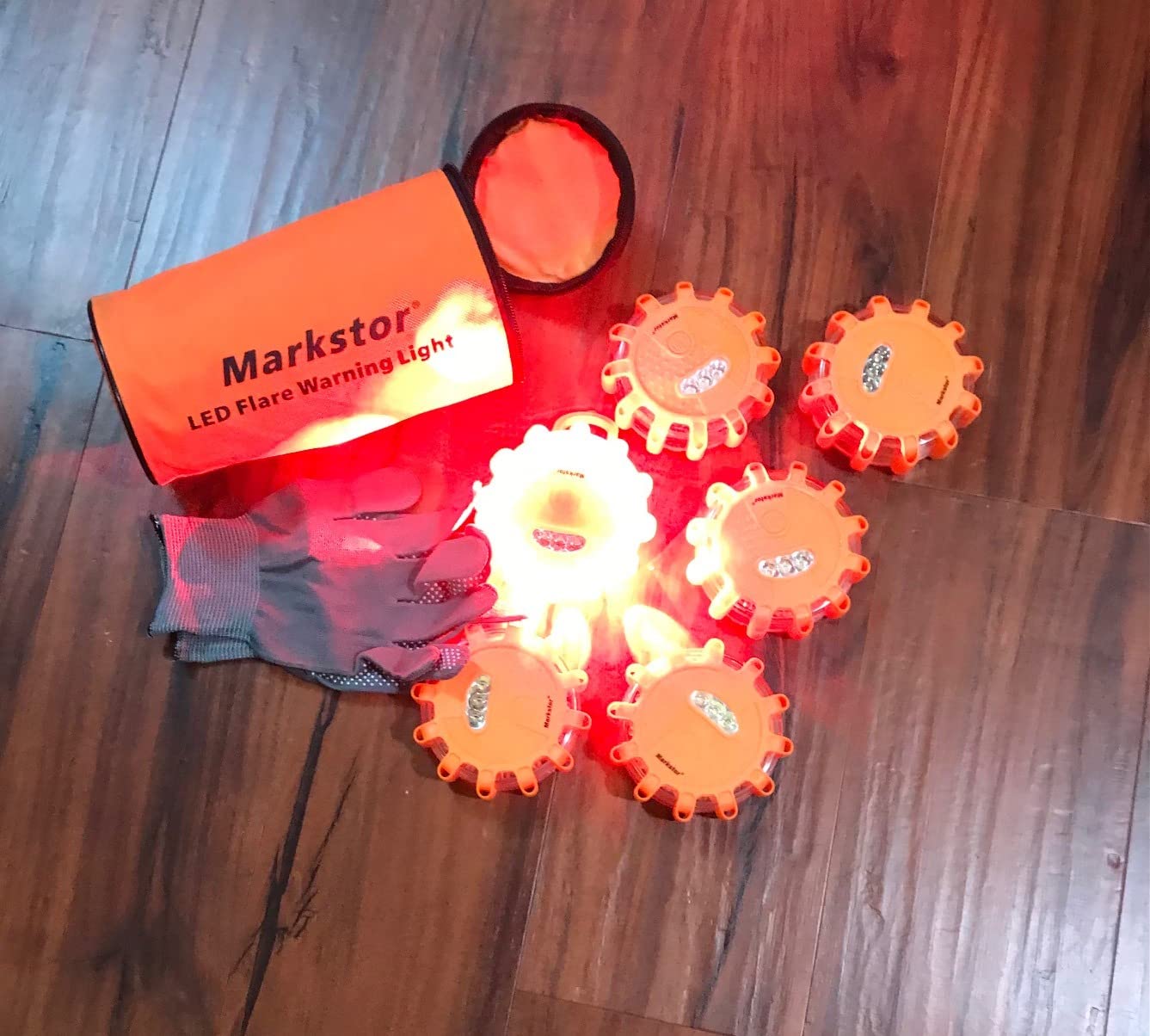 6 Pack LED Road Flare,Roadside Emergency car kit customer photo 2