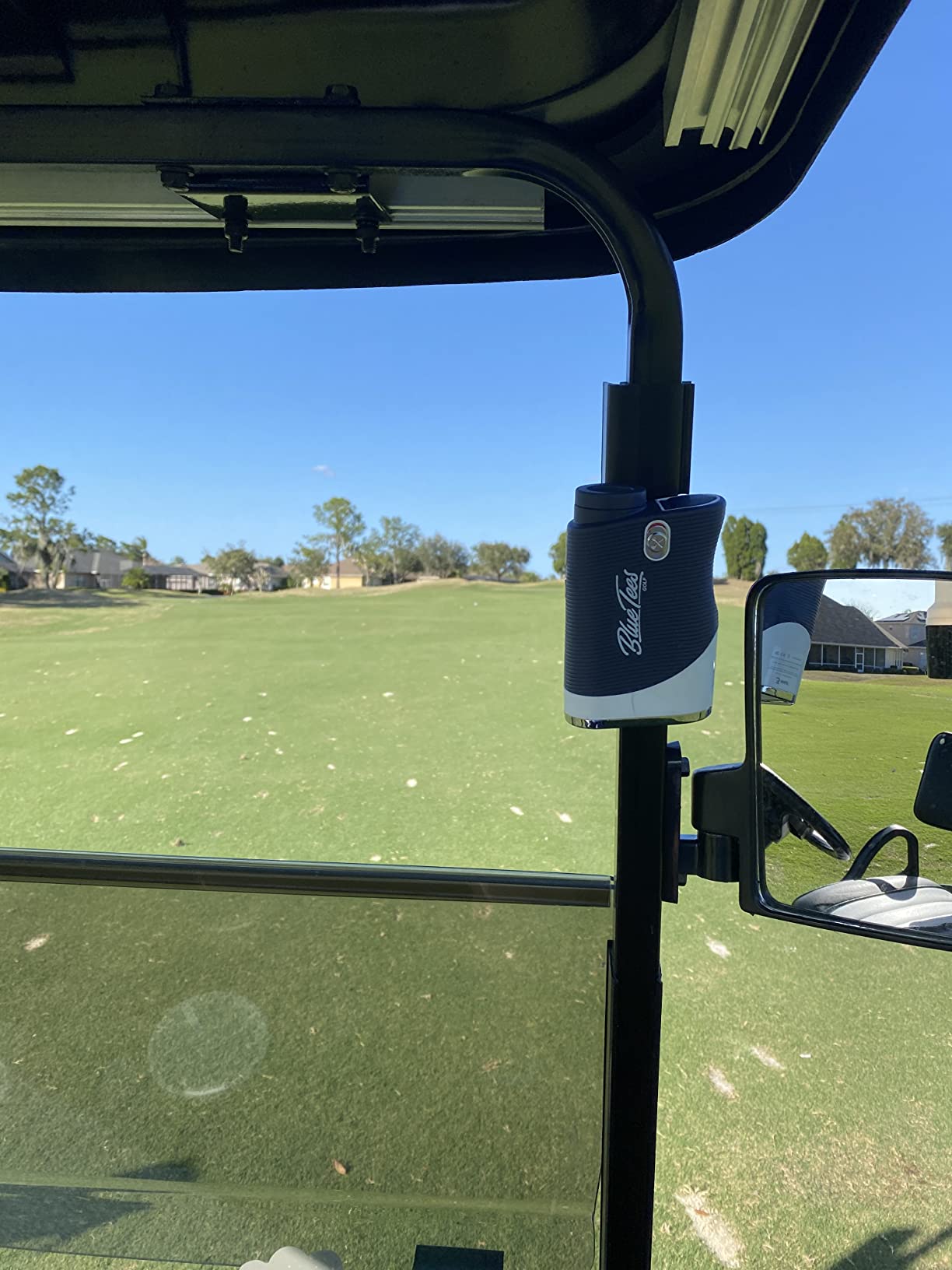 Blue Tees Golf Series 3 Max+ Golf Rangefinder with Slope Switch, 1000 Yards Range Finder, 6X Magnification, Slope Measurement, Magnetic Strip, Flag Pole Locking with Pulse Vibration customer photo 2