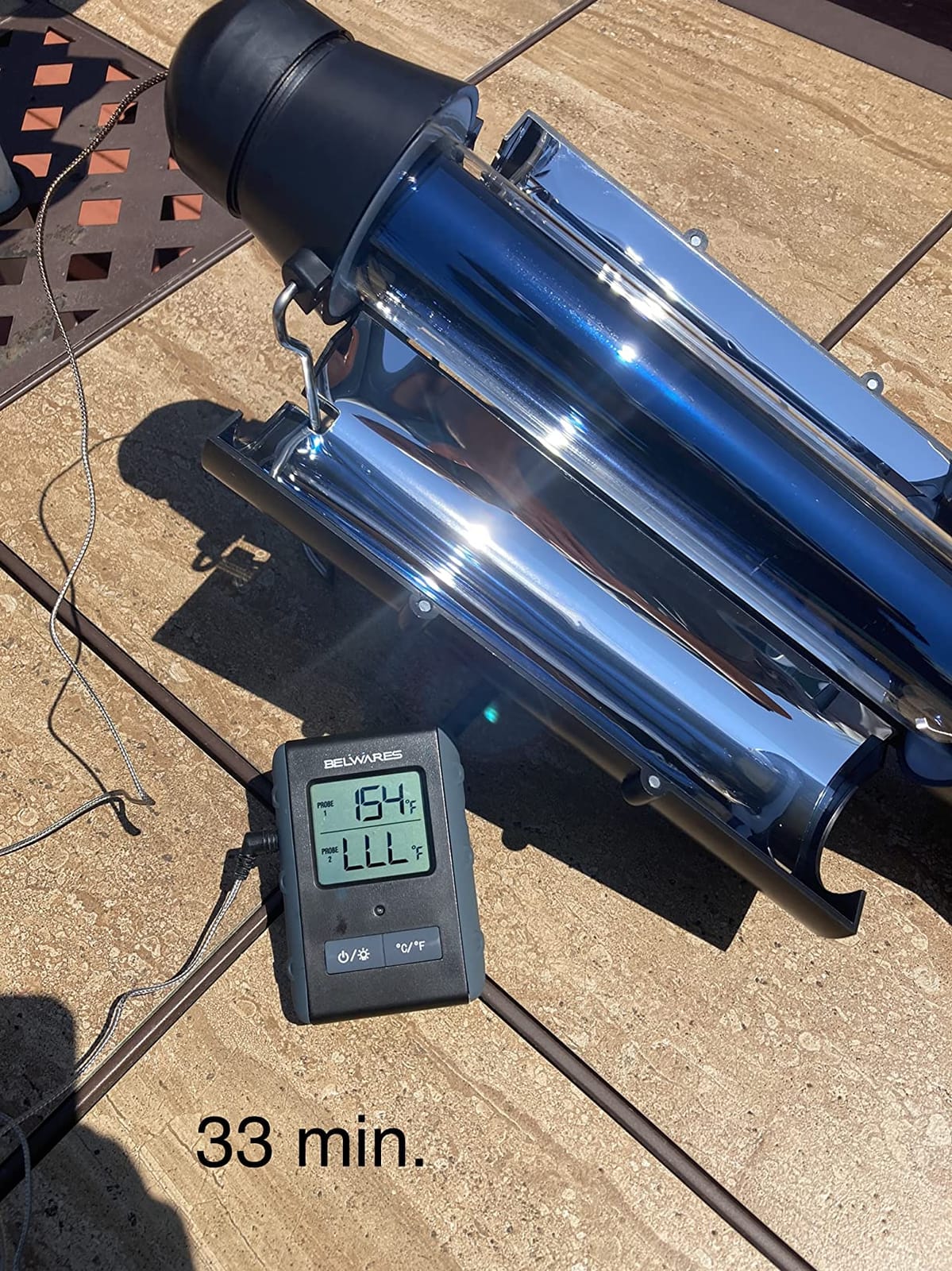 4Patriots Sun Kettle: Portable Solar Water Heater For Hunting & Emergencies - 16.9 oz Capacity customer photo 1