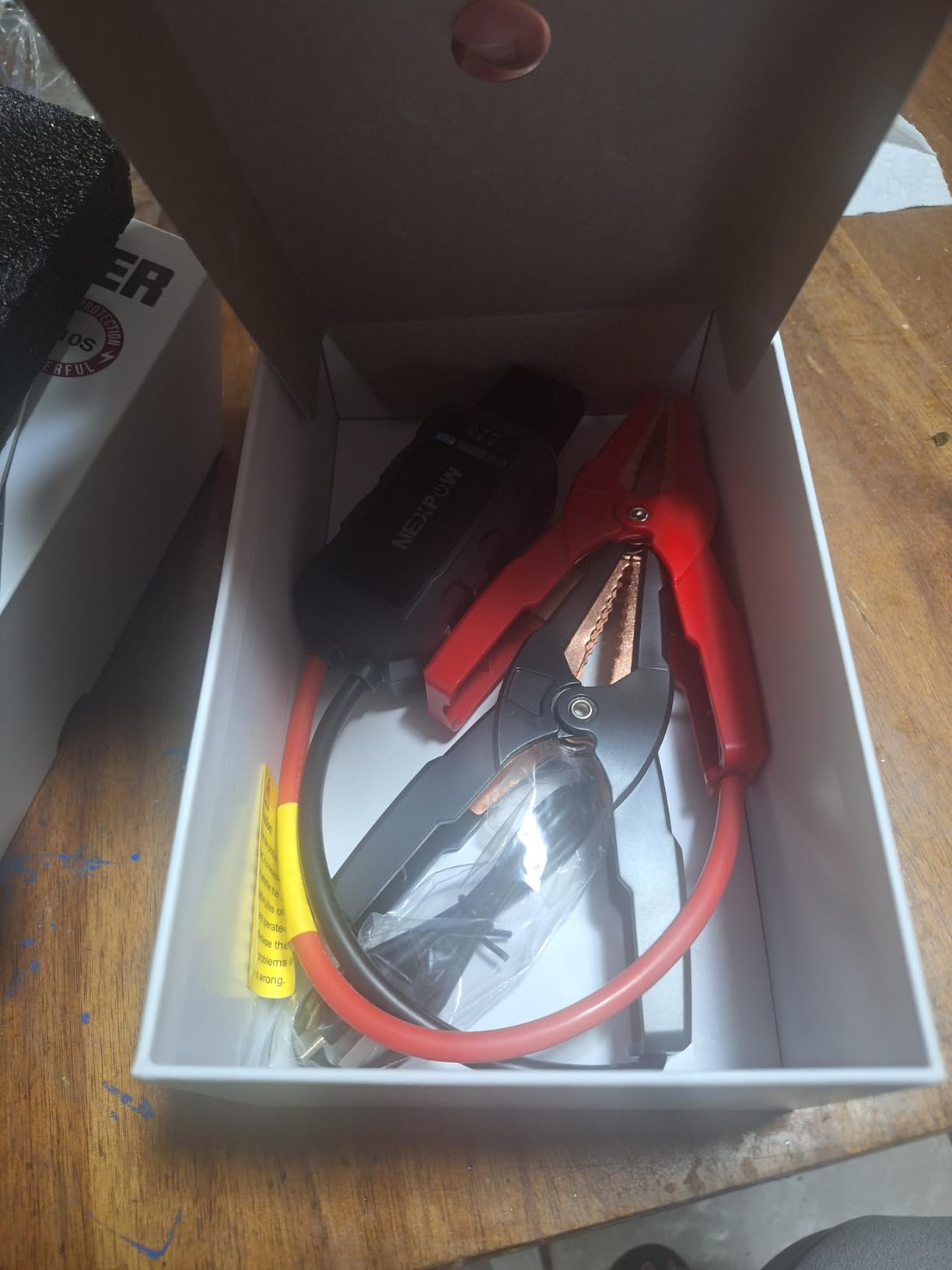 NEXPOW Car Jump Starter 2026 Upgraded Car Battery Jump Starter Pack customer photo 1