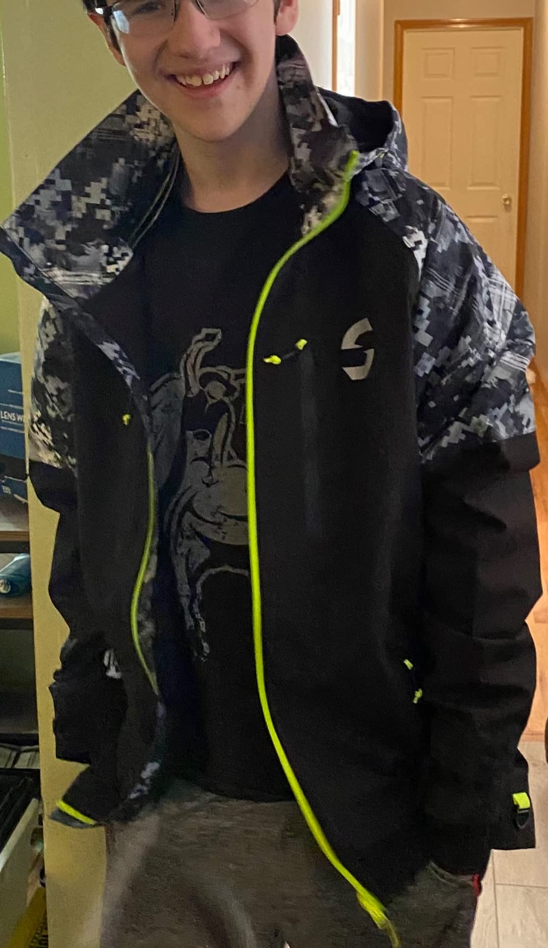 SYNKER STEALTH All Weather Performance Fishing Jacket | Waterproof, Windproof, Rainproof, Breathable, Lightweight customer photo 1