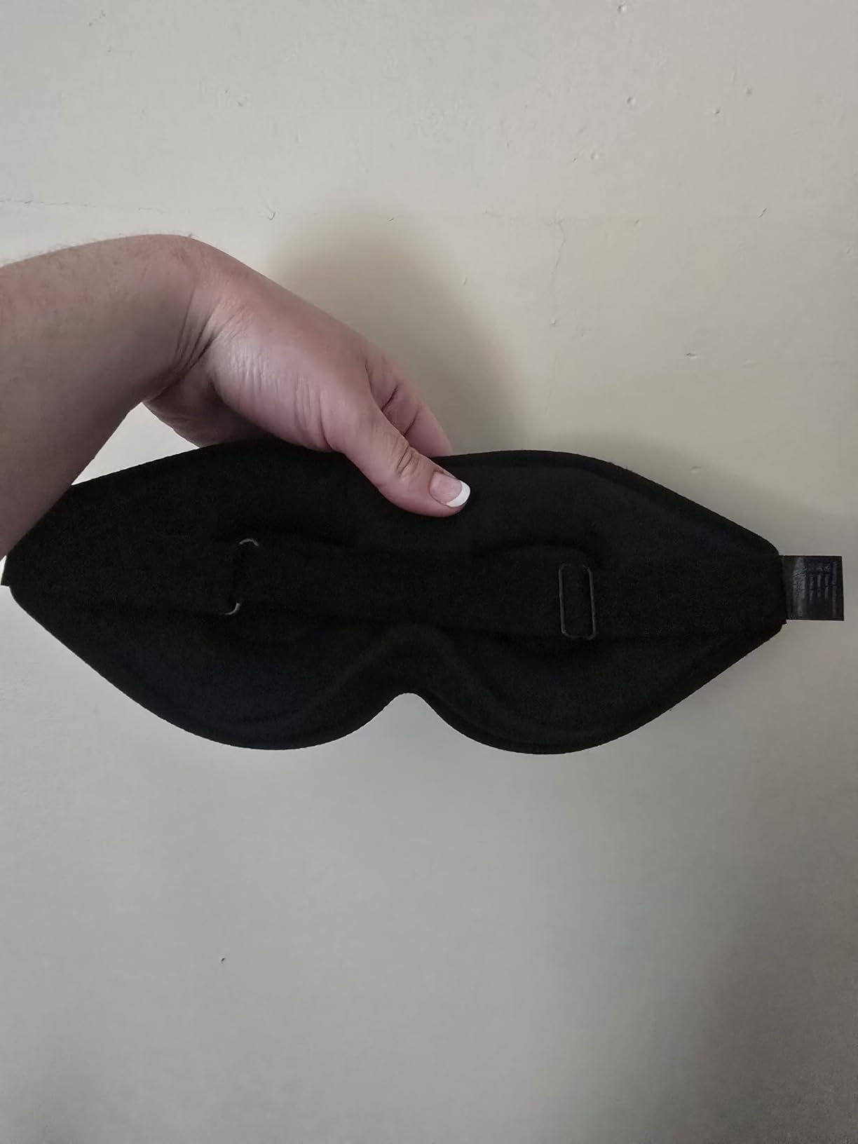 LitBear Sleep Mask for Side Sleeper Women Men, Eye Mask for Sleeping | Light Blocking 3D Contoured Sleeping Mask, Soft Breathable Sleep Eye Mask with Adjustable Elastic Strap for Travel, Black customer photo 2