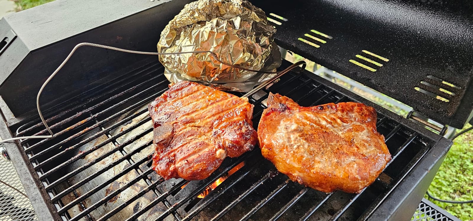 Cuisinart 8-in-1 Portable Wood Pellet Grill and Smoker, Compact for RV, Tailgates, Camping, and Backyard Cooking, Smoky Flavor, Versatile Meat Smoker customer photo 1