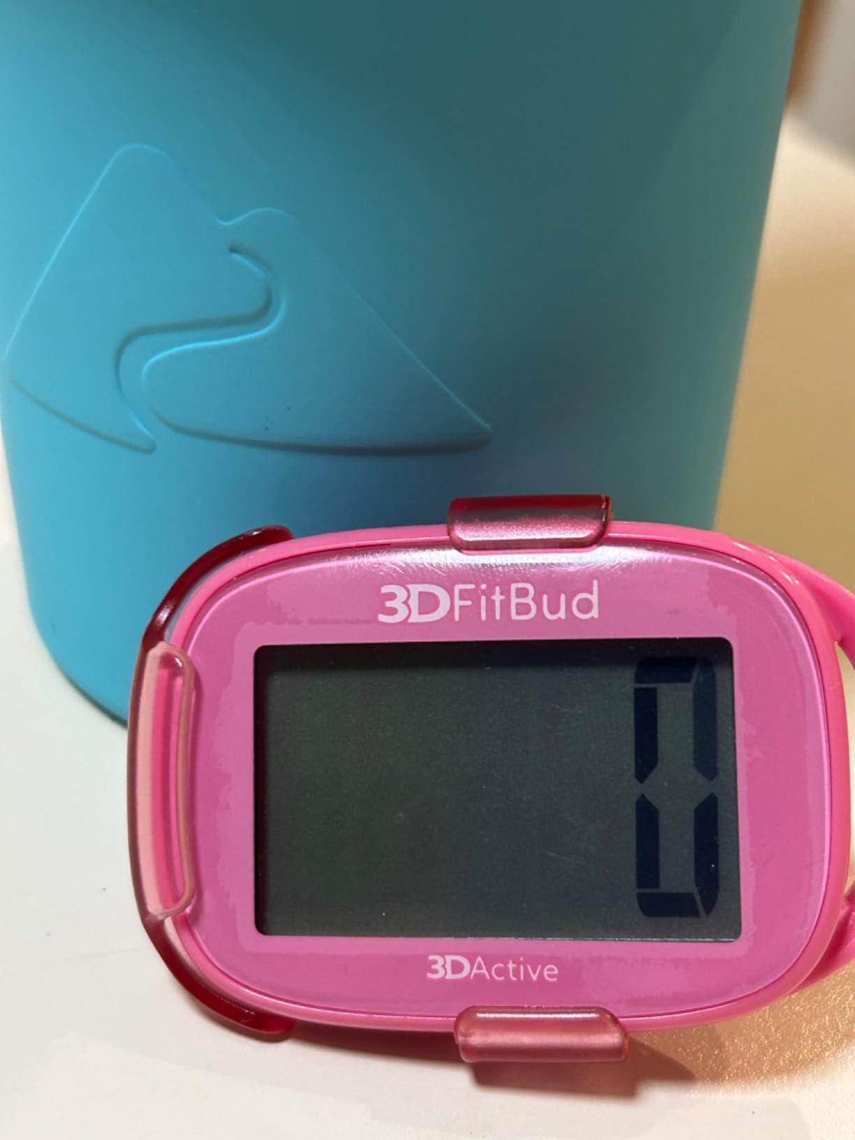 3DFitBud Simple Step Counter Walking 3D Pedometer by 3DActive with Clip, Lanyard Accurate Step Tracker Large Display, Easy to Use for Kids Men Women Adult Seniors Daily Step Tracking - A420S customer photo 2