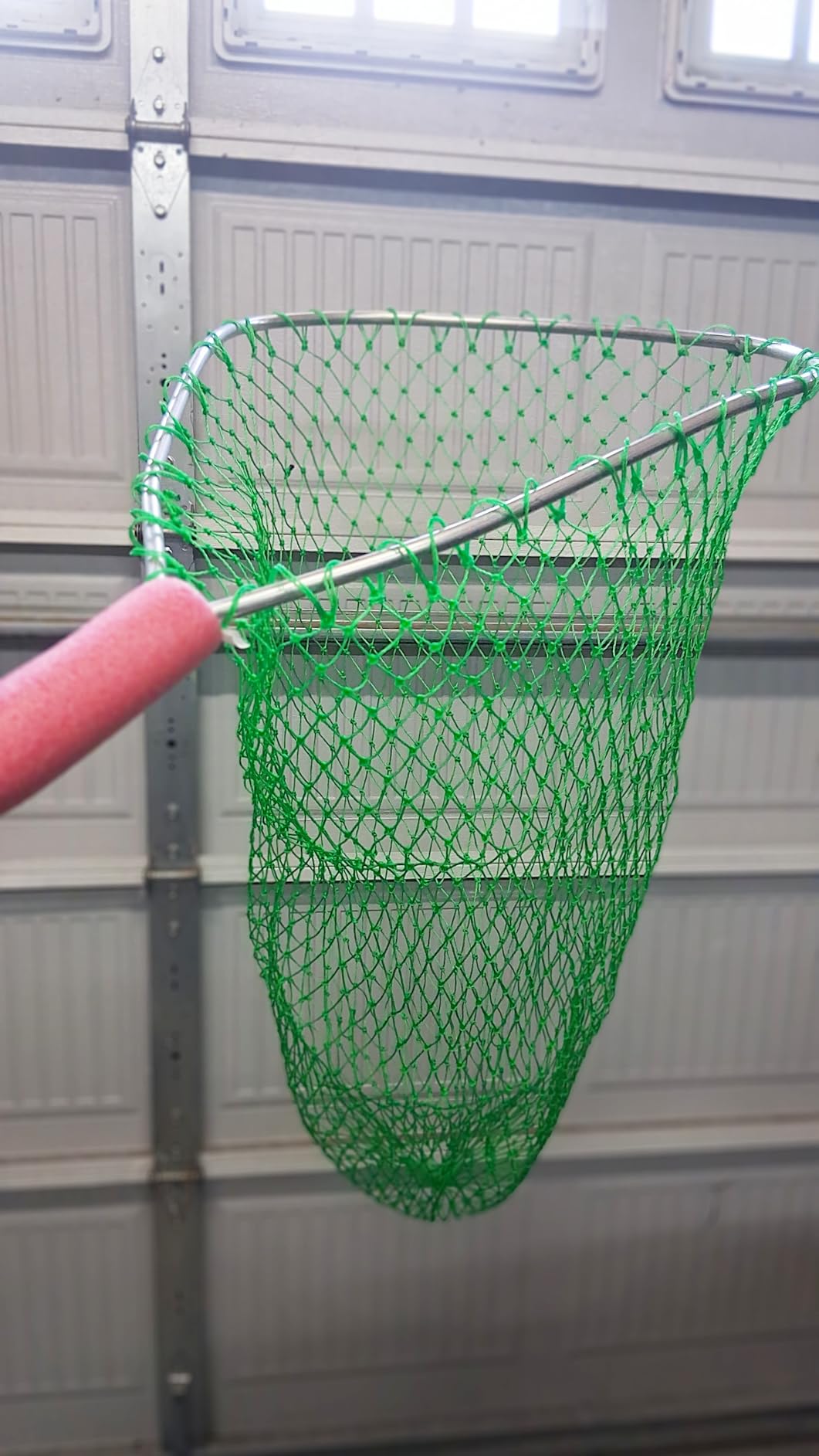 Dovesun Fishing Net Fish Landing Net Foldable Fishing Replacement Net for Freshwater Saltwater Fishing Net Replacement Netting Green/Black 2 Colors Handle/Frame Not Included customer photo 1
