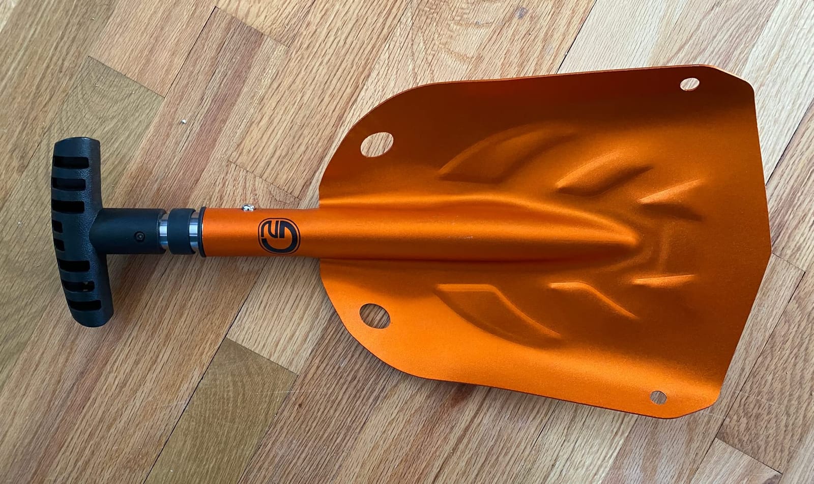 G2 Backcountry Lightweight Telescopic Avalanche Snow Shovel, Storage Down to 13 inch, Durable Aluminum Alloy Material, ABS Anti-Slip Proof Handle, Compact Storage Size (Orange) customer photo 1