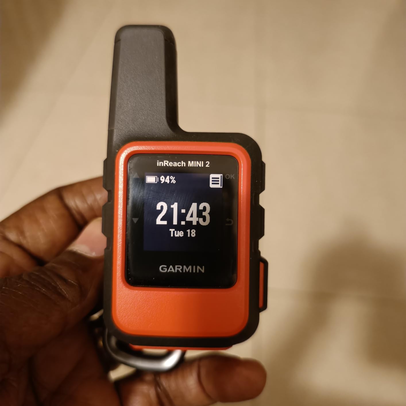 Garmin inReach Mini 2, Satellite Communicator, Black | SOS Satellite Communicator with Navigation, Two-Way Messaging Beyond Cell Service, 24/7 Garmin Response customer photo 1