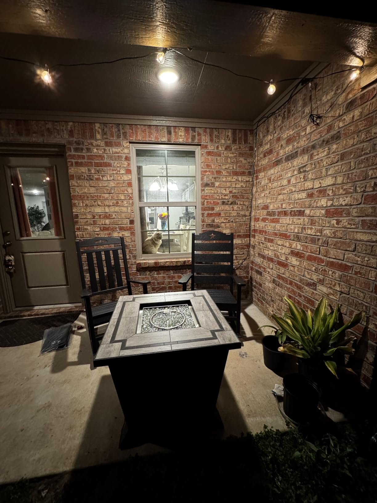 Outdoor String Lights, 55(50+5) FT 25 Bulbs IP65 Waterproof Patio Lights | Shatterproof Dimmable Hanging Connectable G40 Globe LED Outdoor Lights for Christmas, Backyard, Bistro, Porch customer photo 1