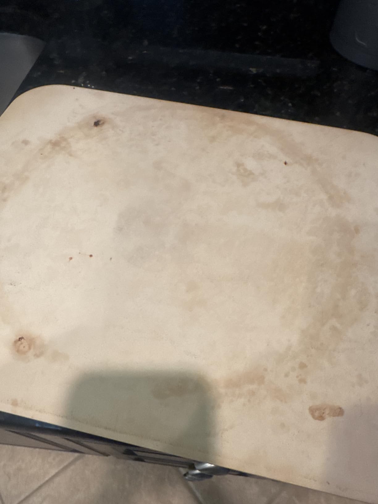 Gyreuni 15''Pizza Stone for Oven and Grill with Pizza Peel,Baking Stone Set customer photo 1