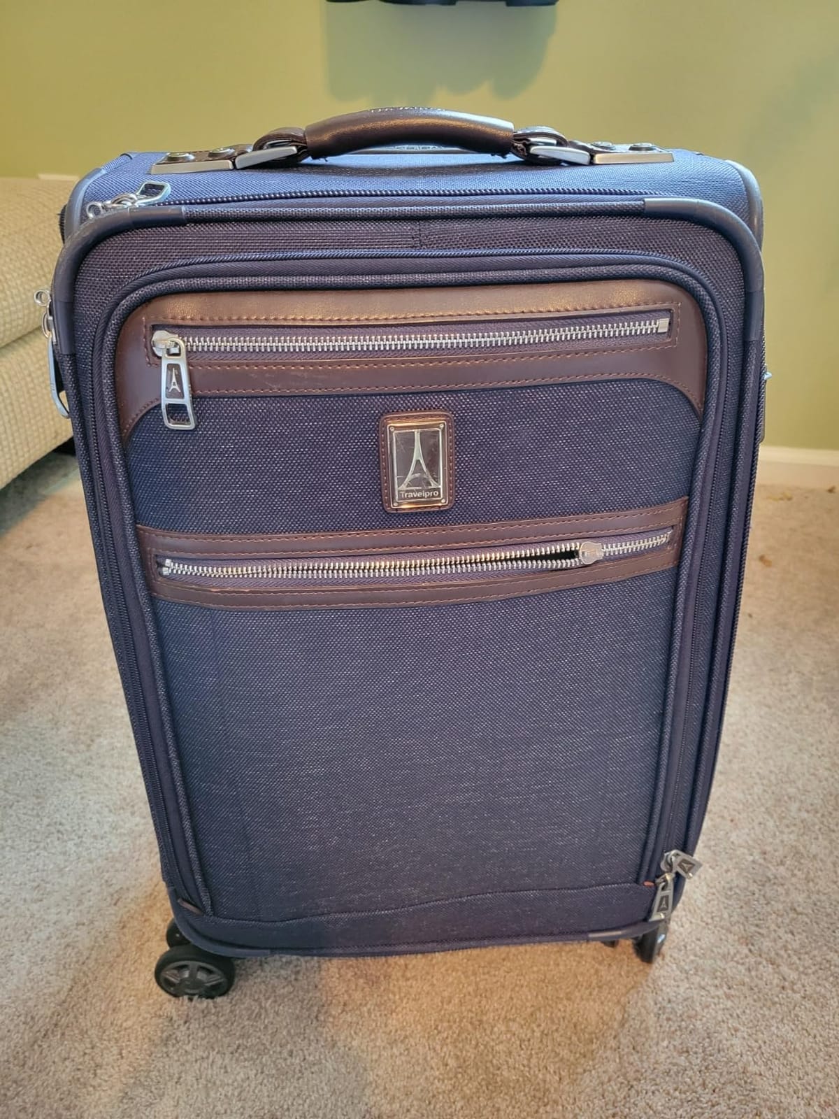Travelpro Platinum Elite Softside Spinner Set, Coastal Blue 2-Piece (21/25) customer photo 2