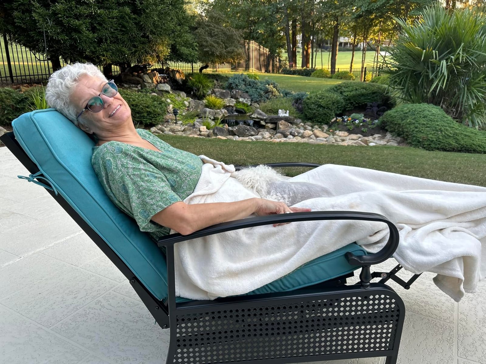 Kozyard Adjustable Outdoor Reclining Lounge Chair customer photo 2
