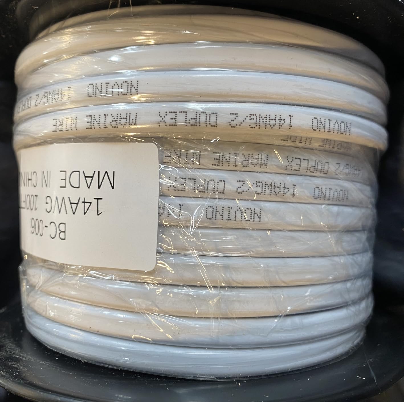 14 Gauge Marine Wire, 14 AWG 30ft Duplex Marine Grade Wire, 14/2 Gauge Cable | Tinned Copper Oxygen-Free Waterproof Corrosion Resistant Flexible Electrical Cable for Boat/Automotive/RV/Solar/LED Strips customer photo 2