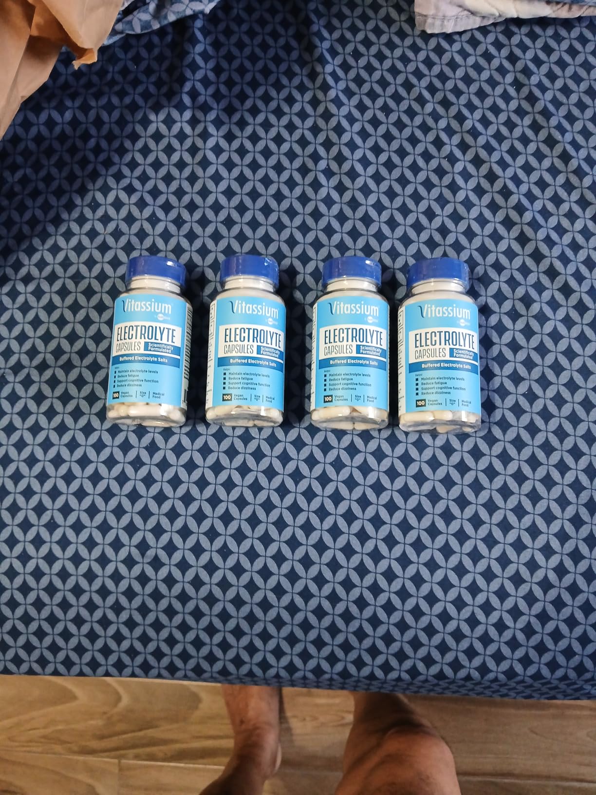 Vitassium Electrolytes Salt Pills for POTS Scientifically Formulated 100ct customer photo 1
