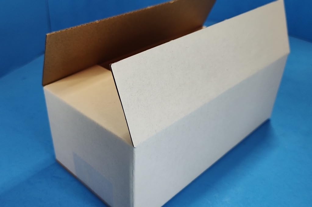 40 Pack Small Shipping Boxes 8x6x4 Inches | White Corrugated Cardboard, Box for Packaging Small Business Mailing Storage Moving, Easy Assemble customer photo 2