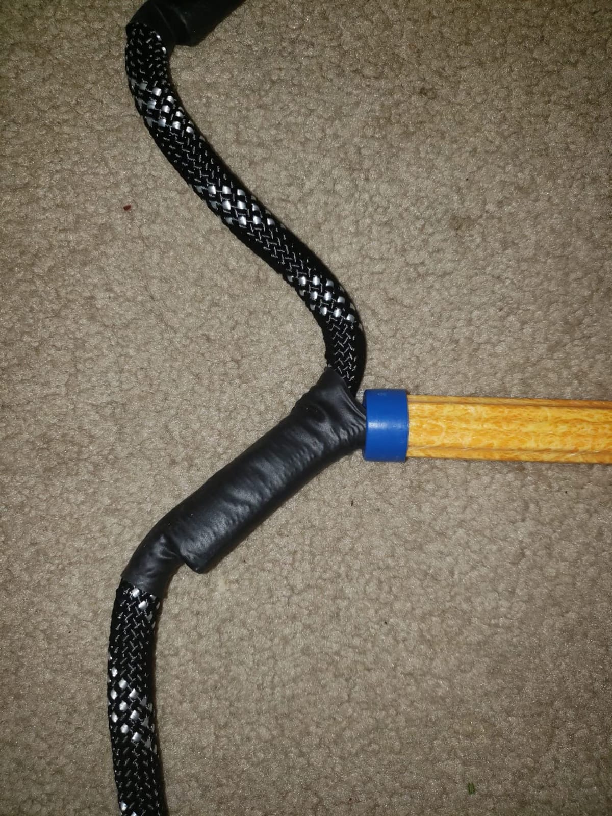 Boat Rope Ladder, Heavy Duty Climbing Rope 450Lbs Strength, 14mm Reinforced Polyester Line, Rigid Resin Step Design, Outdoor Ladder for Inflatable Boat, Kayak, Motorboat, Canoeing (4 Step) customer photo 1