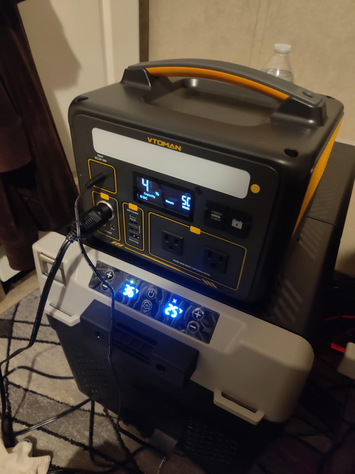 VTOMAN Jump 600X Portable Power Station 600W, 9 Ports LEP Solar Generator customer photo 1
