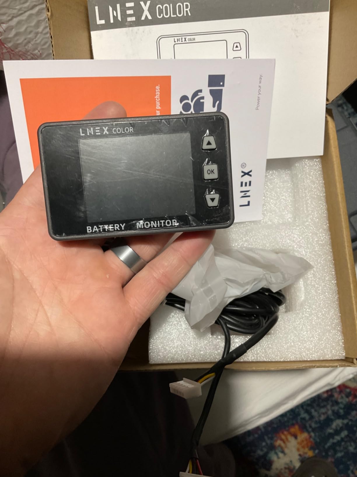 LNEX 500A Shunt Battery Monitor, 2.4