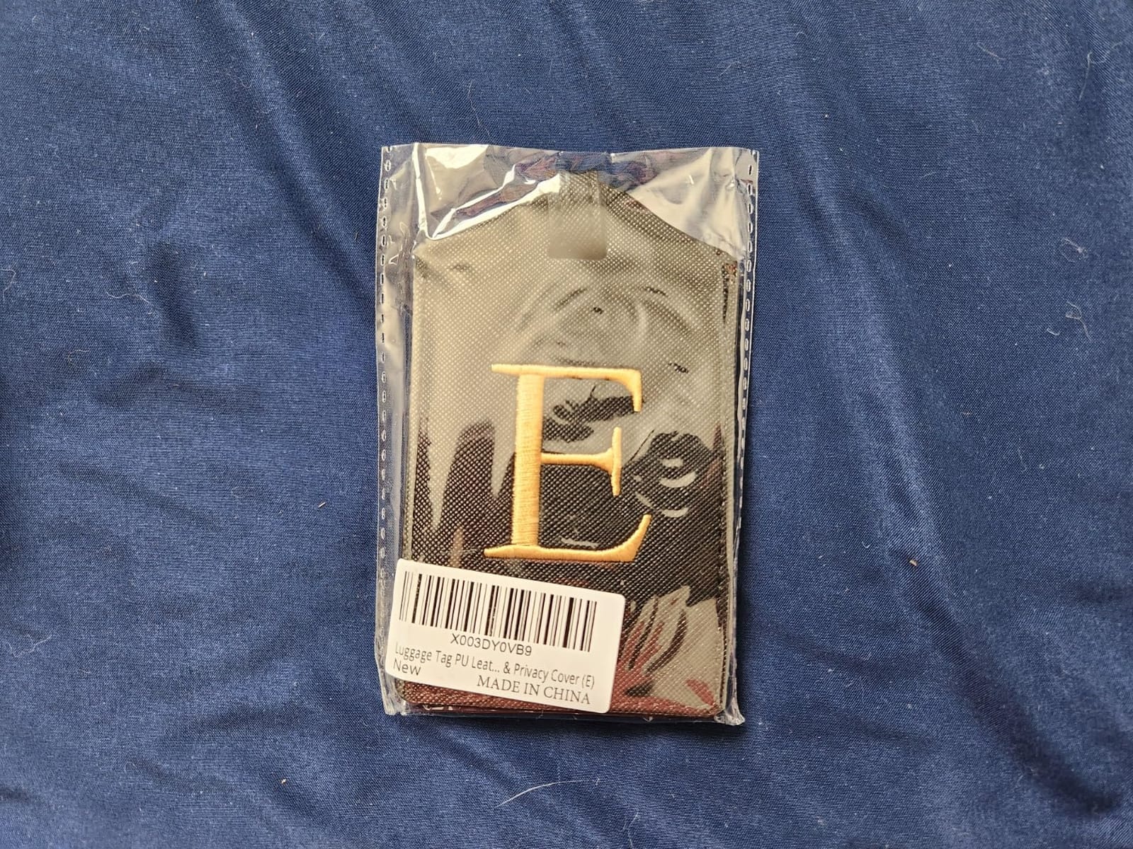 Luggage Tag PU Leather for Suitcase Baggage Handbag Travel Bag Label Suitcase Tag Label Tag w. Name Card & Privacy Cover (M) customer photo 2