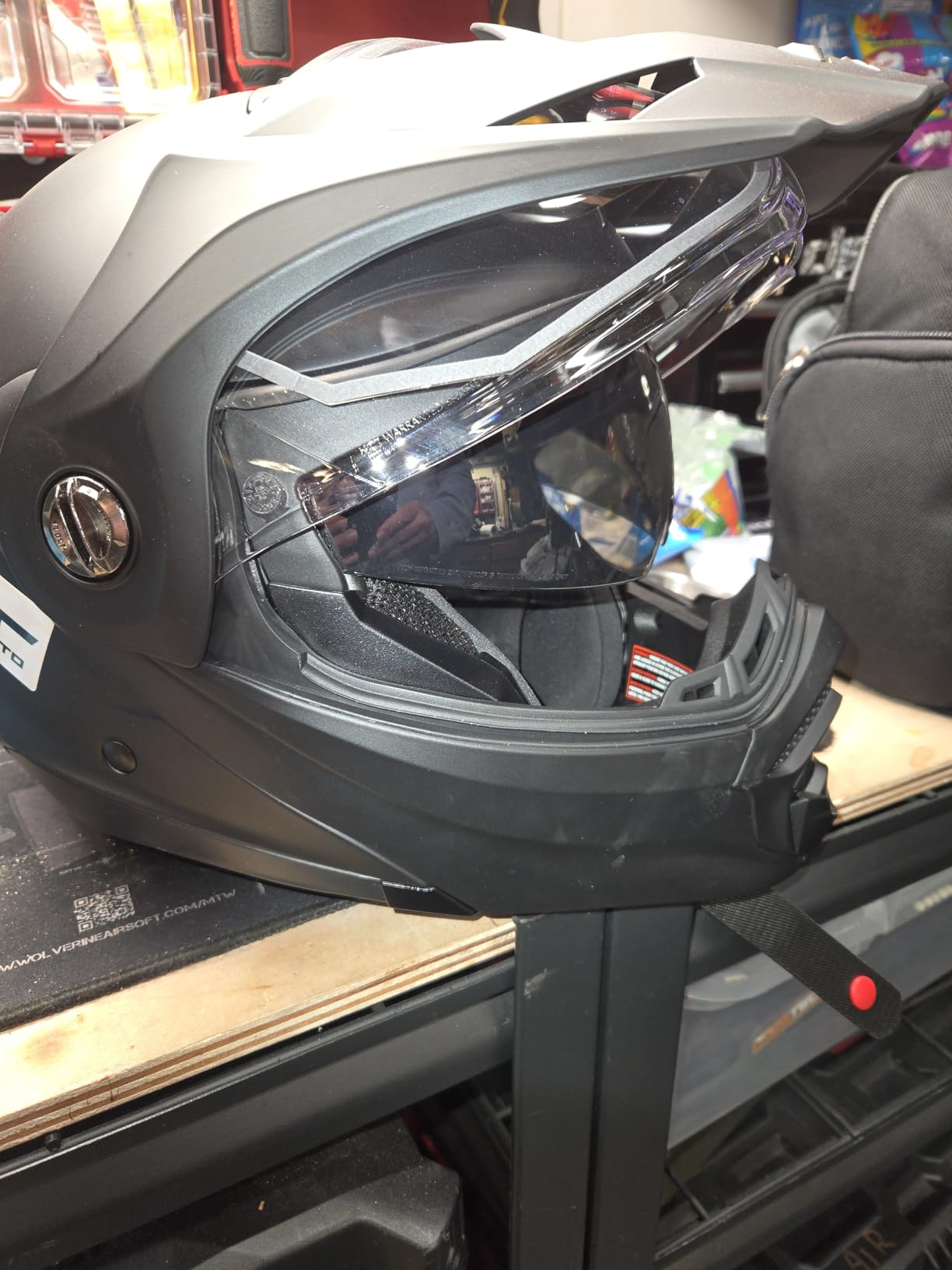 CKX Mission Full Face Helmet Solid Double Shield customer photo 1