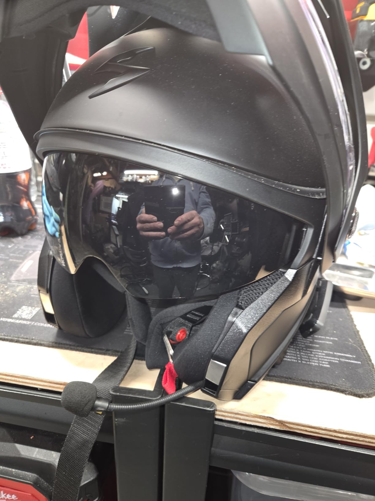 CKX Mission Full Face Helmet Solid Double Shield customer photo 2
