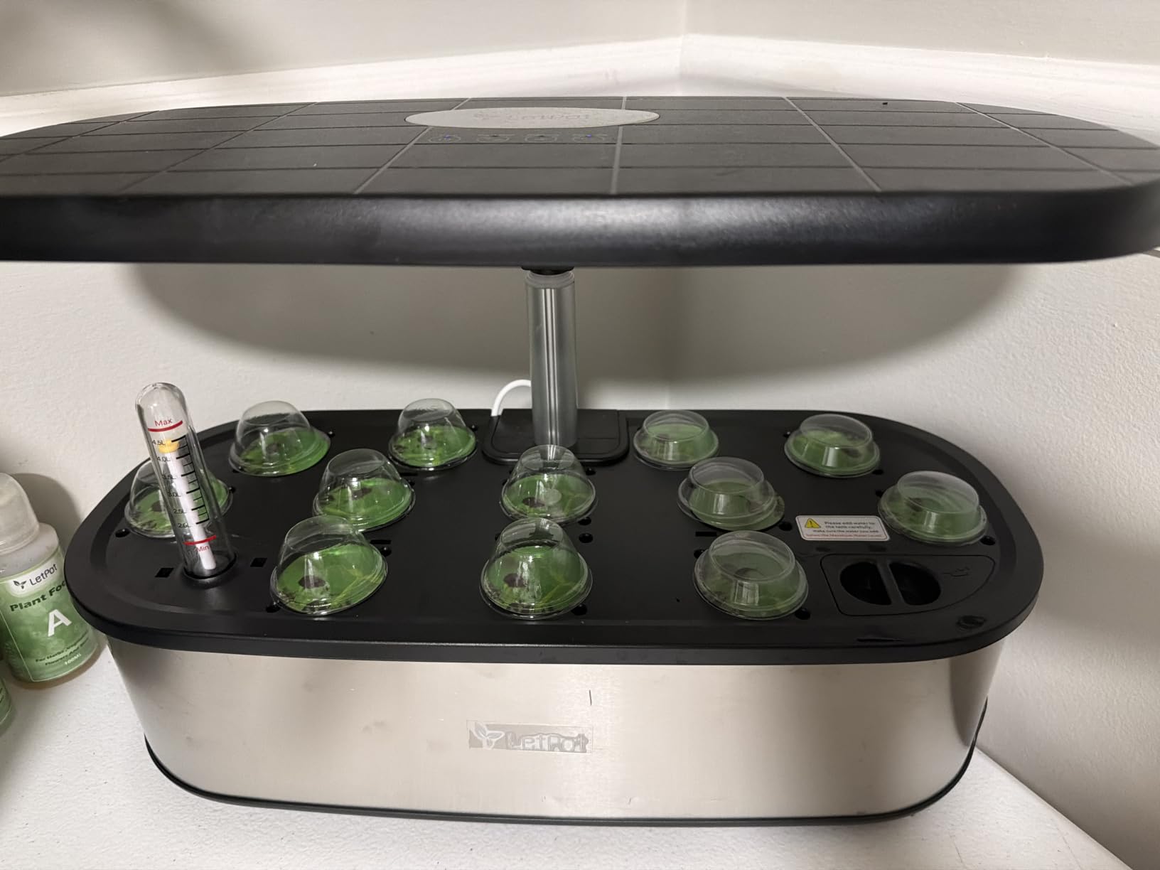LETPOT LPH-SE Hydroponics Growing System, 12 Pods Smart Herb Garden Kit Indoor, Indoor Garden, APP & WiFi Controlled, with 24W Growing LED, 5.5L Water Tank, Pump System, Automatic Timer customer photo 1
