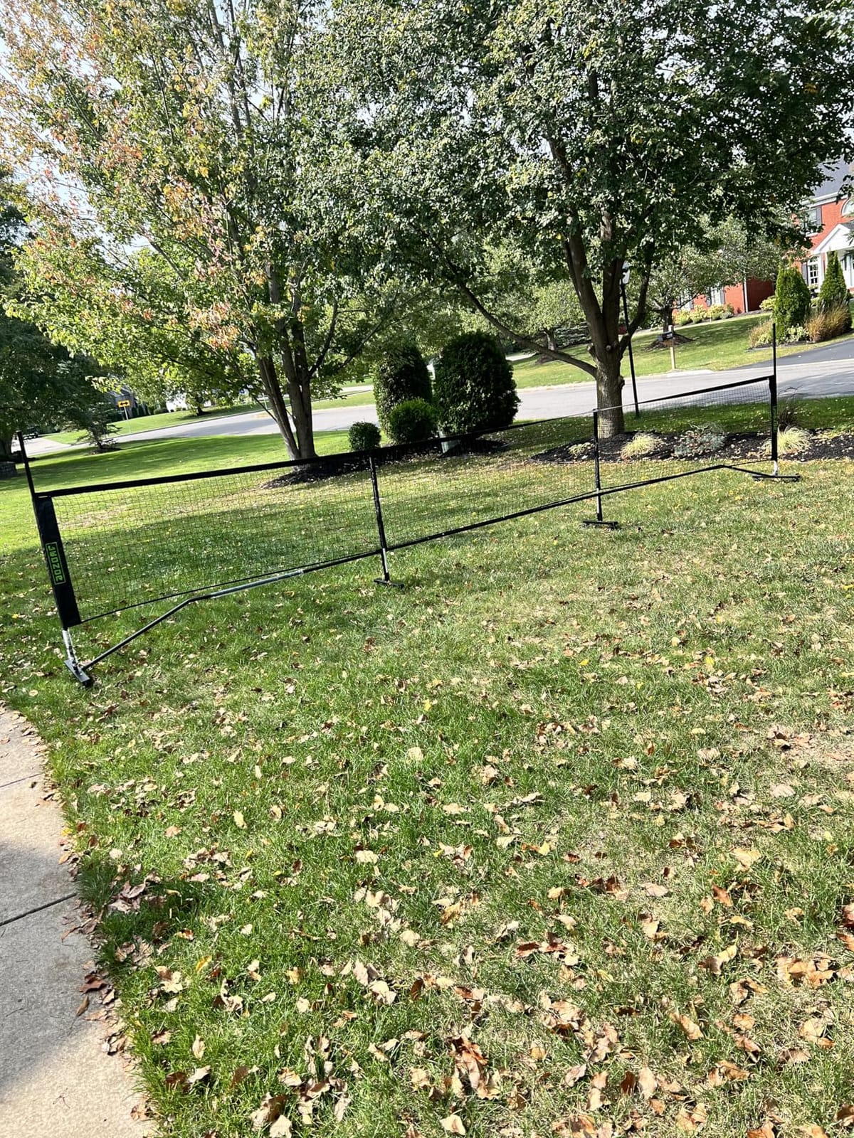 6 in 1 - Multi Sport Net - Pickleball Net, Badminton Net, Tennis Net, Outdoor Volleyball Net for Backyard - Regulation Size 22ft & Half Court 11ft - Patented Portable Pickleball Net & Driveway Nets customer photo 2