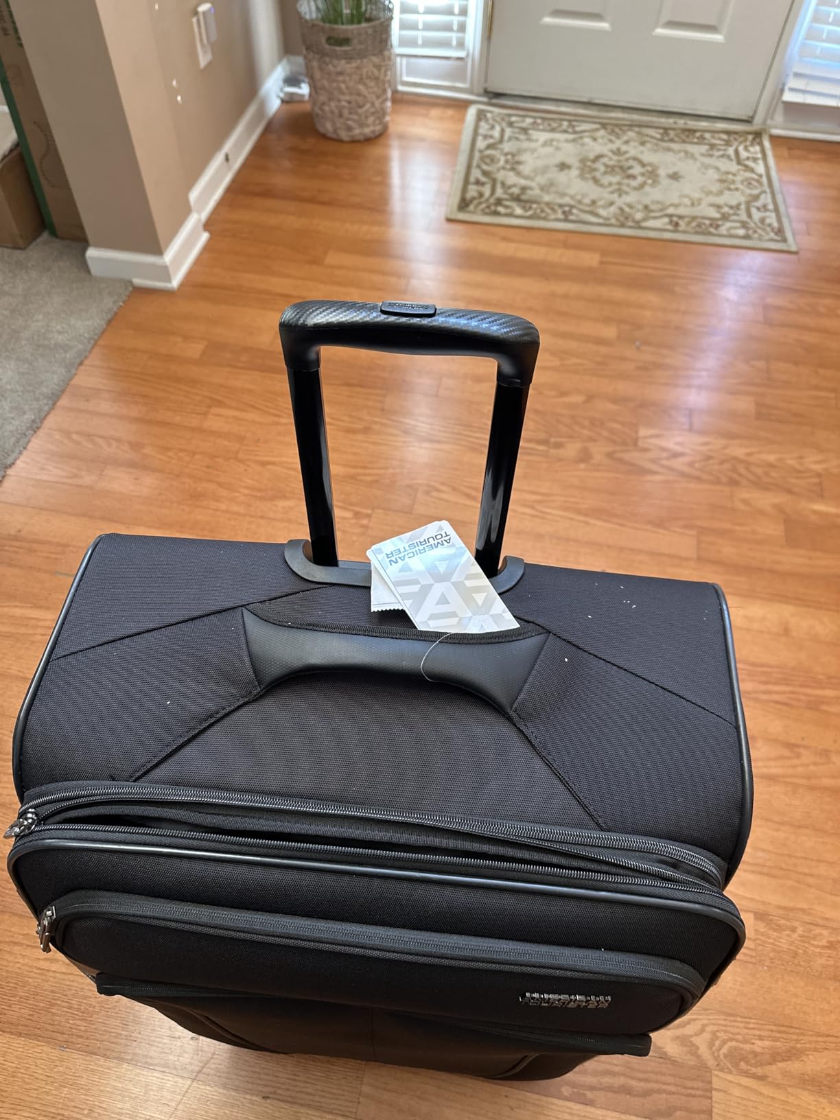 American Tourister 4 KIX 2.0 Expandable Softside Luggage with Spinner Wheels, 20 SPINNER, CLASSIC BLUE customer photo 2
