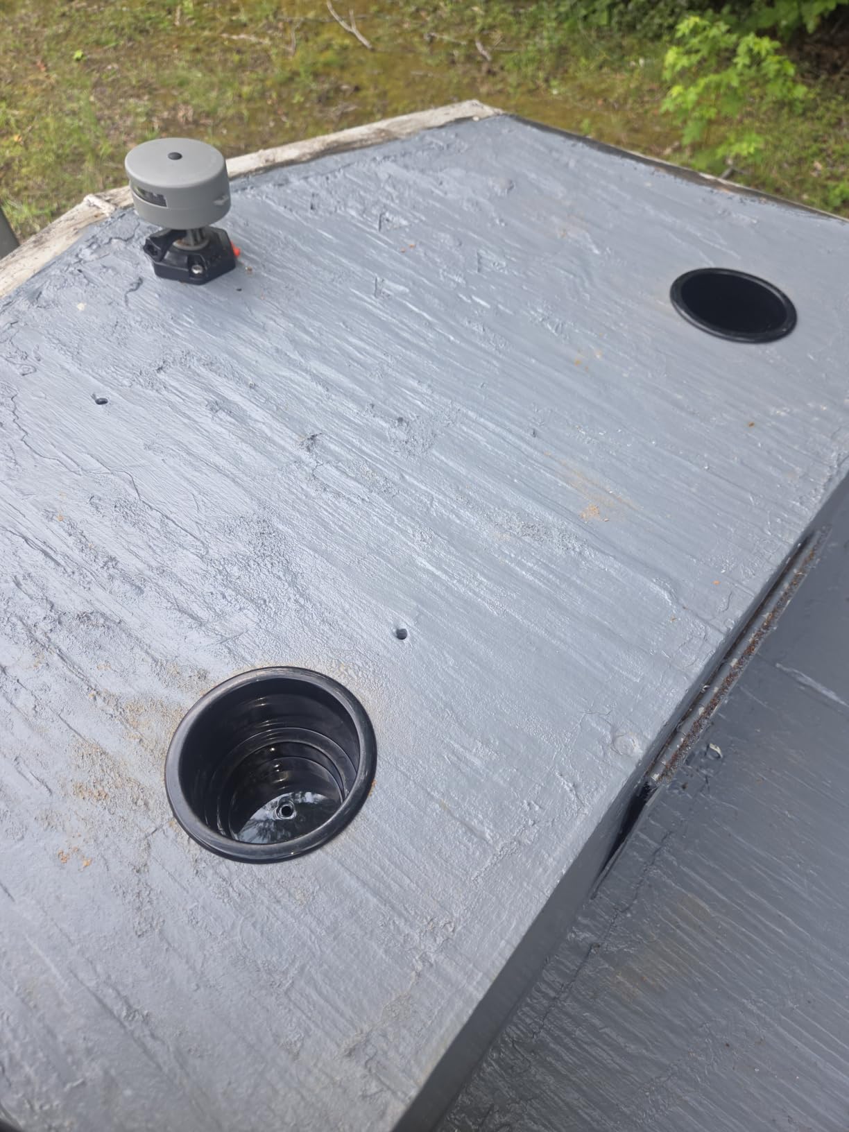 Yuanhe Black Plastic Cup Drink Holder Insert with Drain for Marine Boat RV Camper, 4PCS customer photo 2