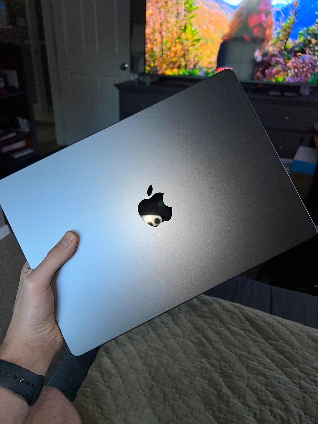 Apple 2023 MacBook Pro Laptop with Apple M2 Pro chip with 12‑core CPU and 19‑core GPU: 14.2-inch Liquid Retina XDR Display, 16GB Unified Memory, 1TB SSD Storage. Works with iPhone/iPad; Space Gray customer photo 1