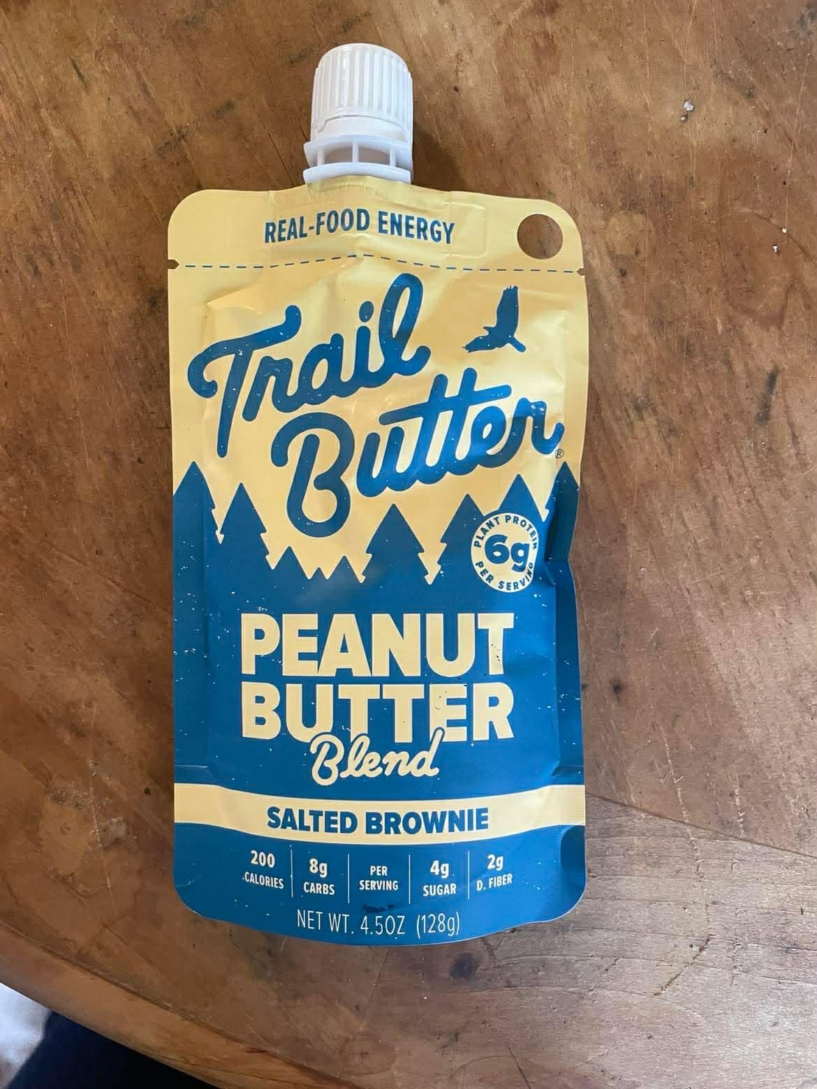 Trail Butter Lil’ Squeeze Nut Butter Energy Pouches, 1.15oz (12-Pack) – Real Food Endurance Fuel, Protein Snack for Hiking, Running, Cycling & Travel – 6g of Protein per Pouch – Salted Brownie Peanut customer photo 2