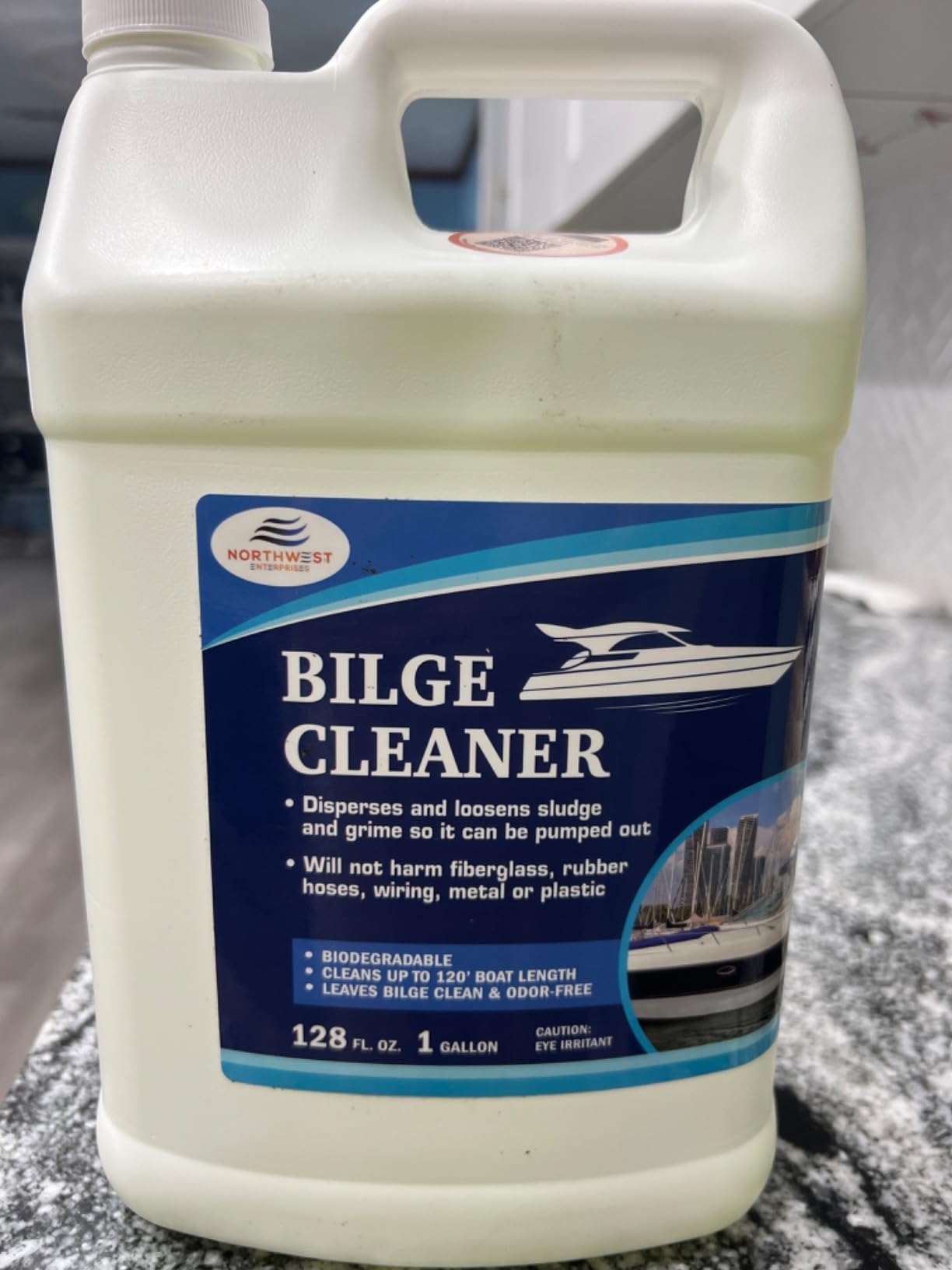 NORTHWEST ENTERPRISES Boat Bilge Cleaner, Removes Oil & Grime, 1 Gallon customer photo 1