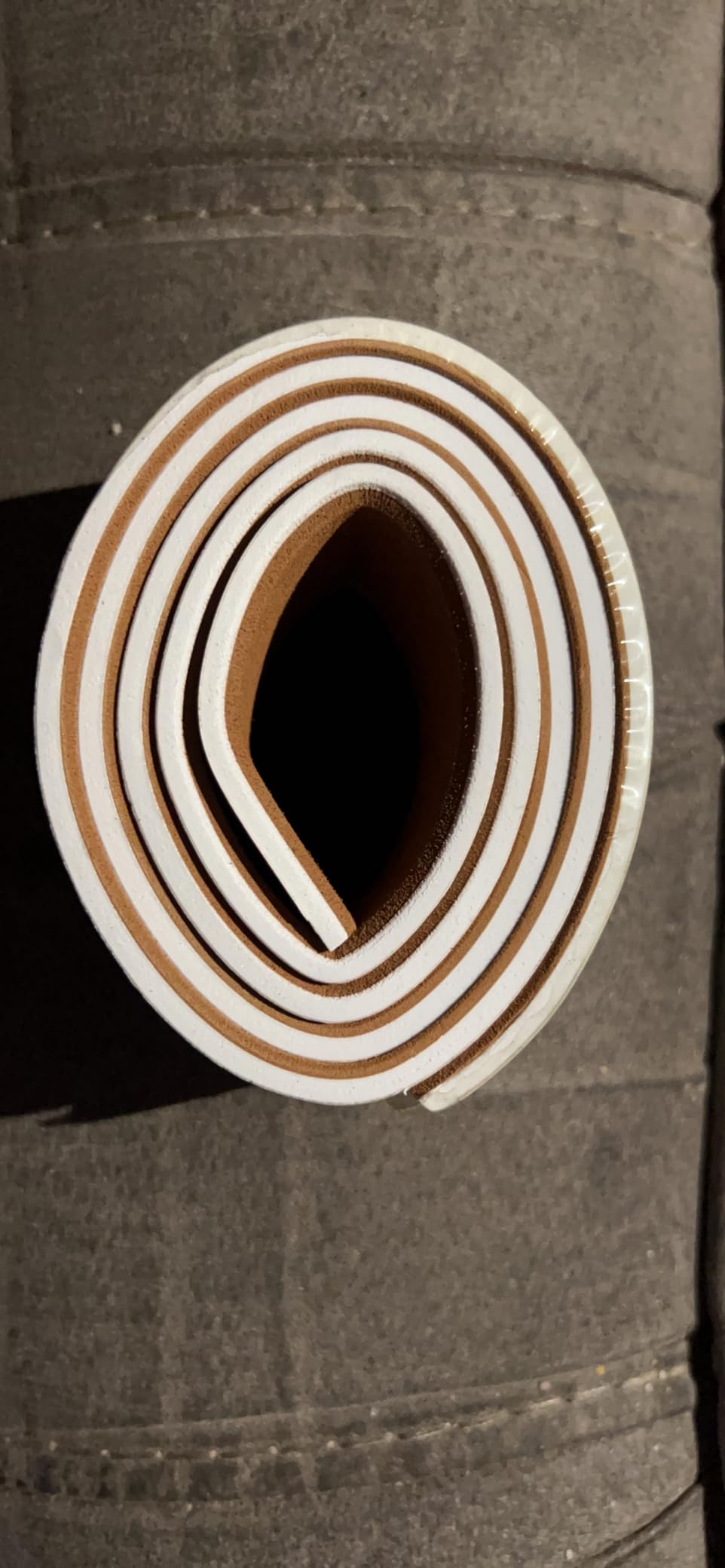 OCEANBROAD Boat Flooring 96''x2.4'' | with 3M Adhesive Backing Double-layer Non-Slip Eva Foam Marine Boat Decking Sheet For Motor Pontoon Jon Boats, RV Floor customer photo 2