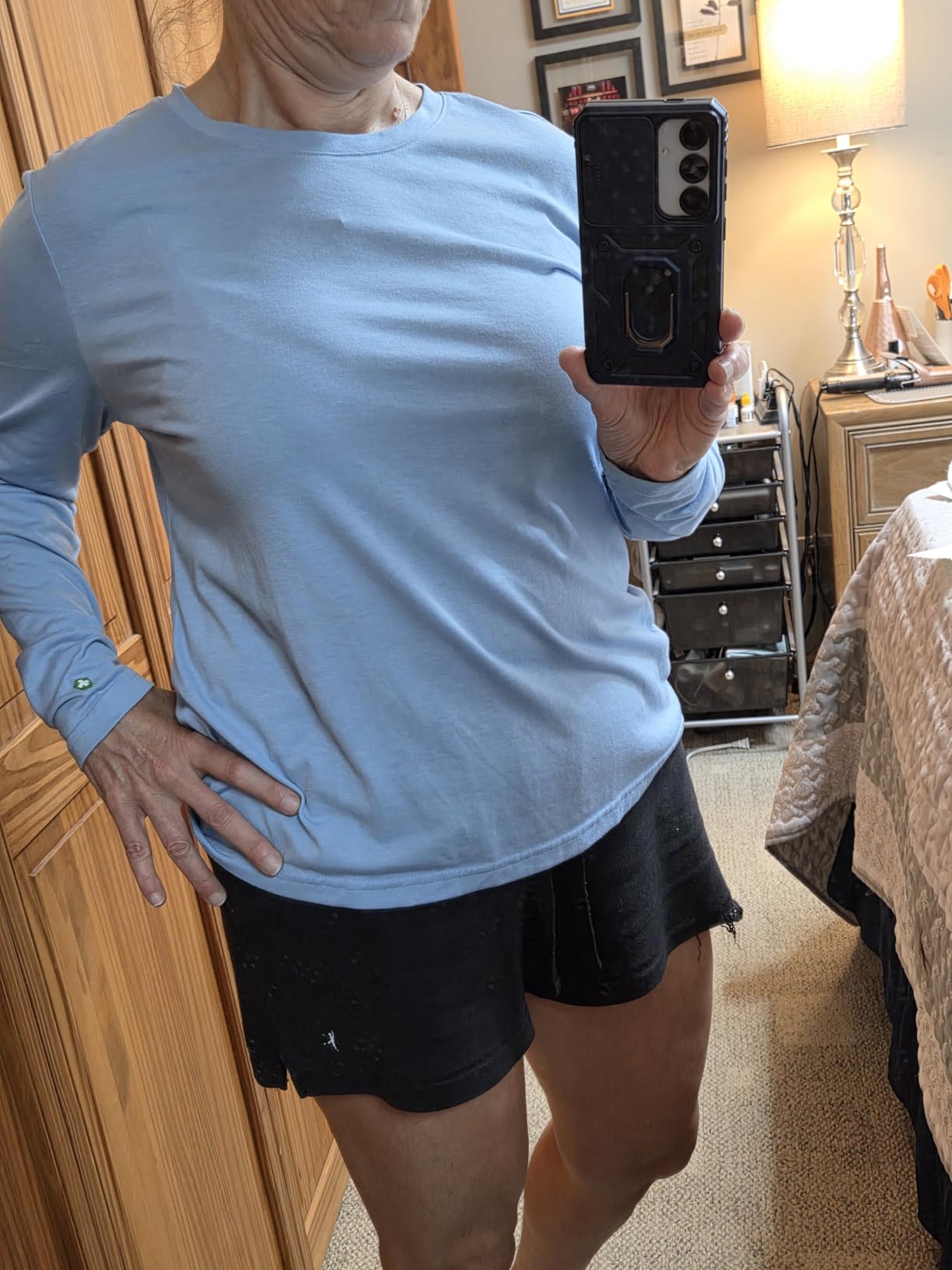 Insect Shield Women's Tri-Blend Long Sleeve T-Shirt customer photo 1