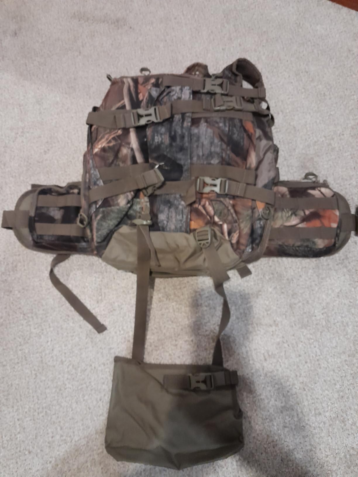 Large Hunting Backpack with padded weapon for Bow Rifle Hunting Gear40L customer photo 2