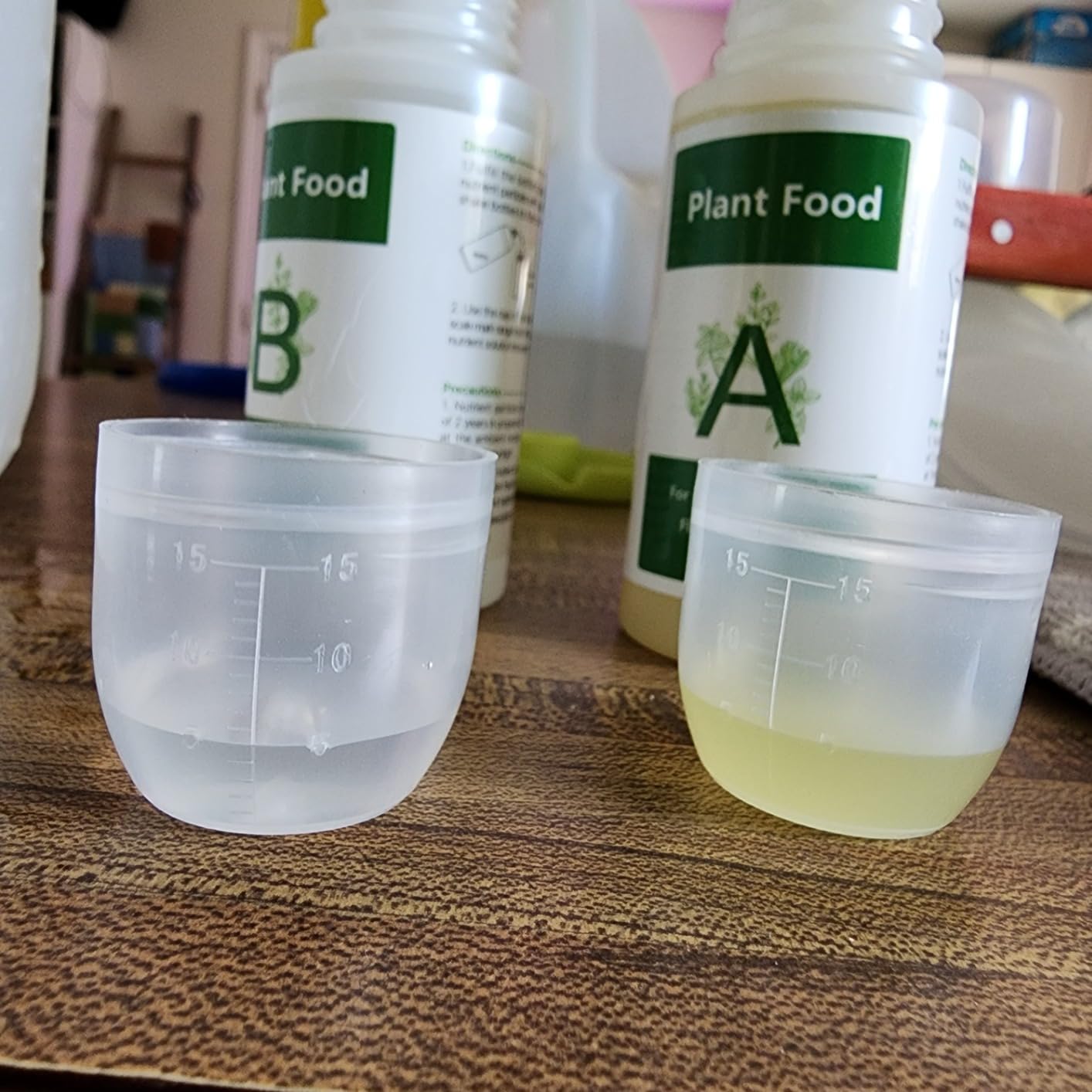 Hydroponics Nutrients for Aerogarden(800ml in Total), Plant Food A & B Hydroponics Supplies, Indoor Plant Fertilizer for Hydroponics Growing System, Hydroponic Solution for Vegetables Thrive customer photo 2