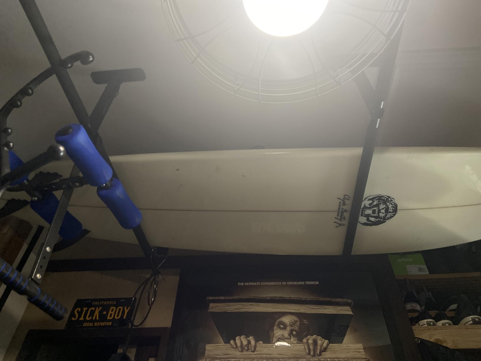 GoSports Kayak Rack for Garage Ceiling Mount - Adjustable Storage Hangers for 2 Kayaks, SUPs, or Surfboards customer photo 2