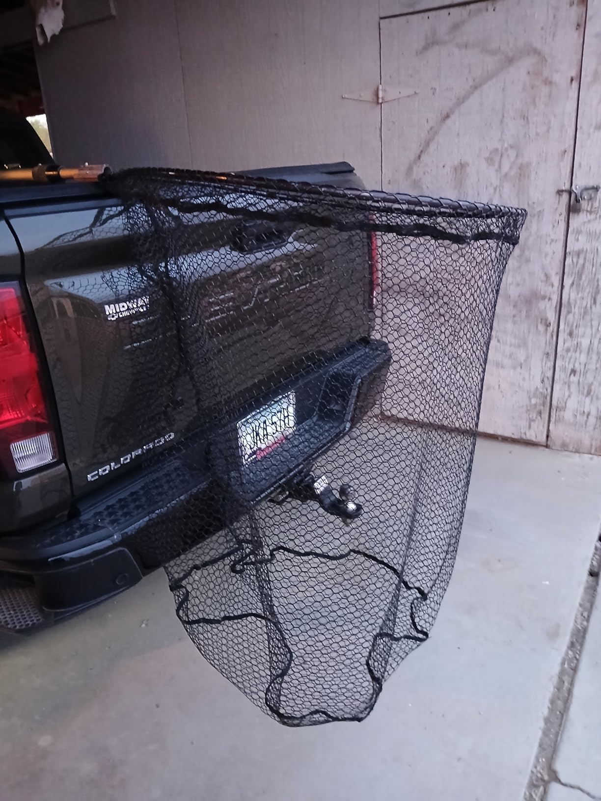 Rubber Coated Replacement Fishing Net Hook Resist Large Deep Fish Net Mesh - Replacement Landing Net Mesh, Rubber Coated Net Bag for Big Catfish Trout Salmon Pike Musky, Fits Freshwater Saltwater customer photo 1